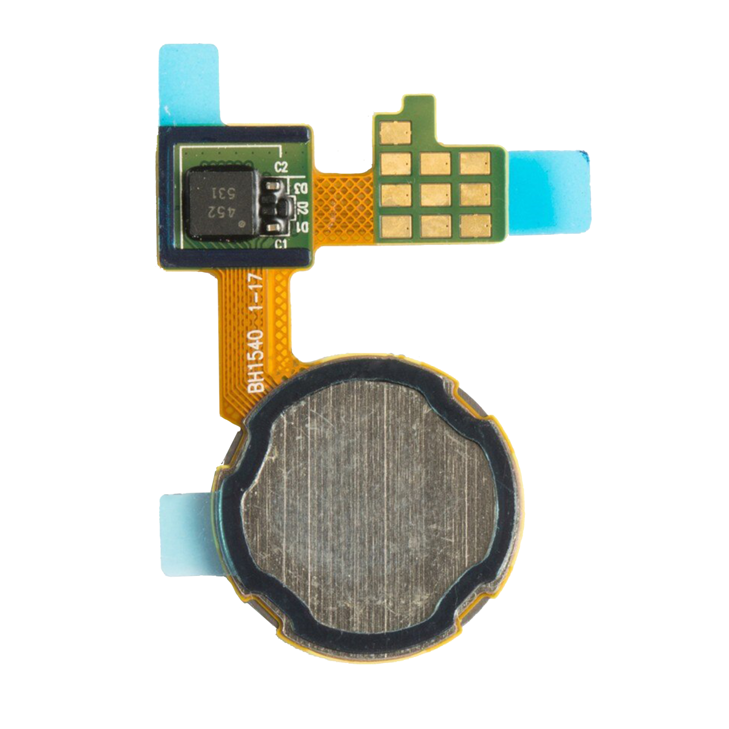 Replacement Home Button With Flex Cable Compatible For Nexus 5x (White)