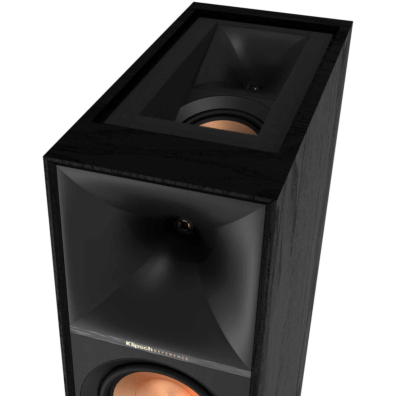Haut-parleur colonne double à 2 voies de 400 W R605FA de Klipsch - À l'unité - Noir