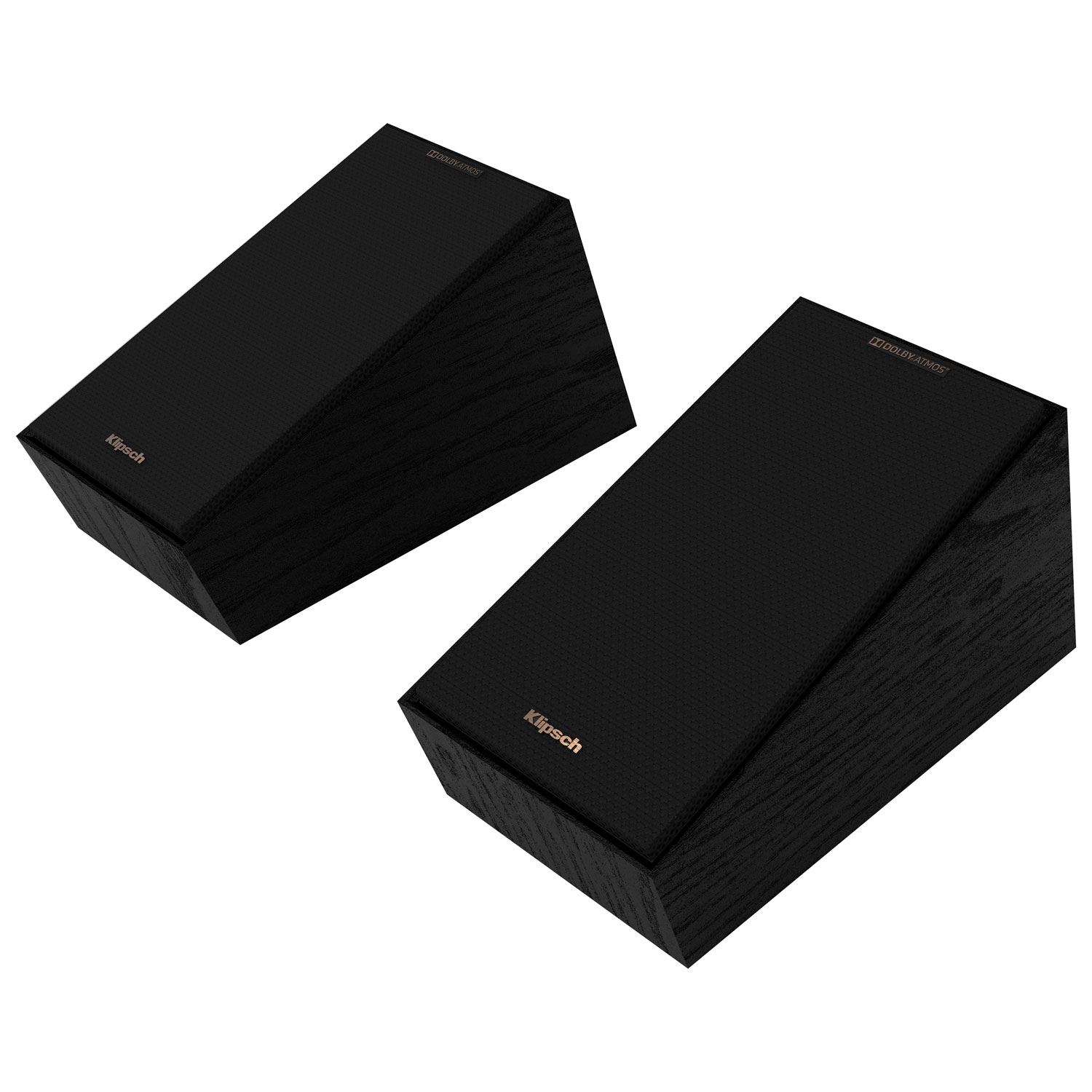 Haut-parleur d'étagère de 200 W R40SA de Klipsch - Paire - Noir