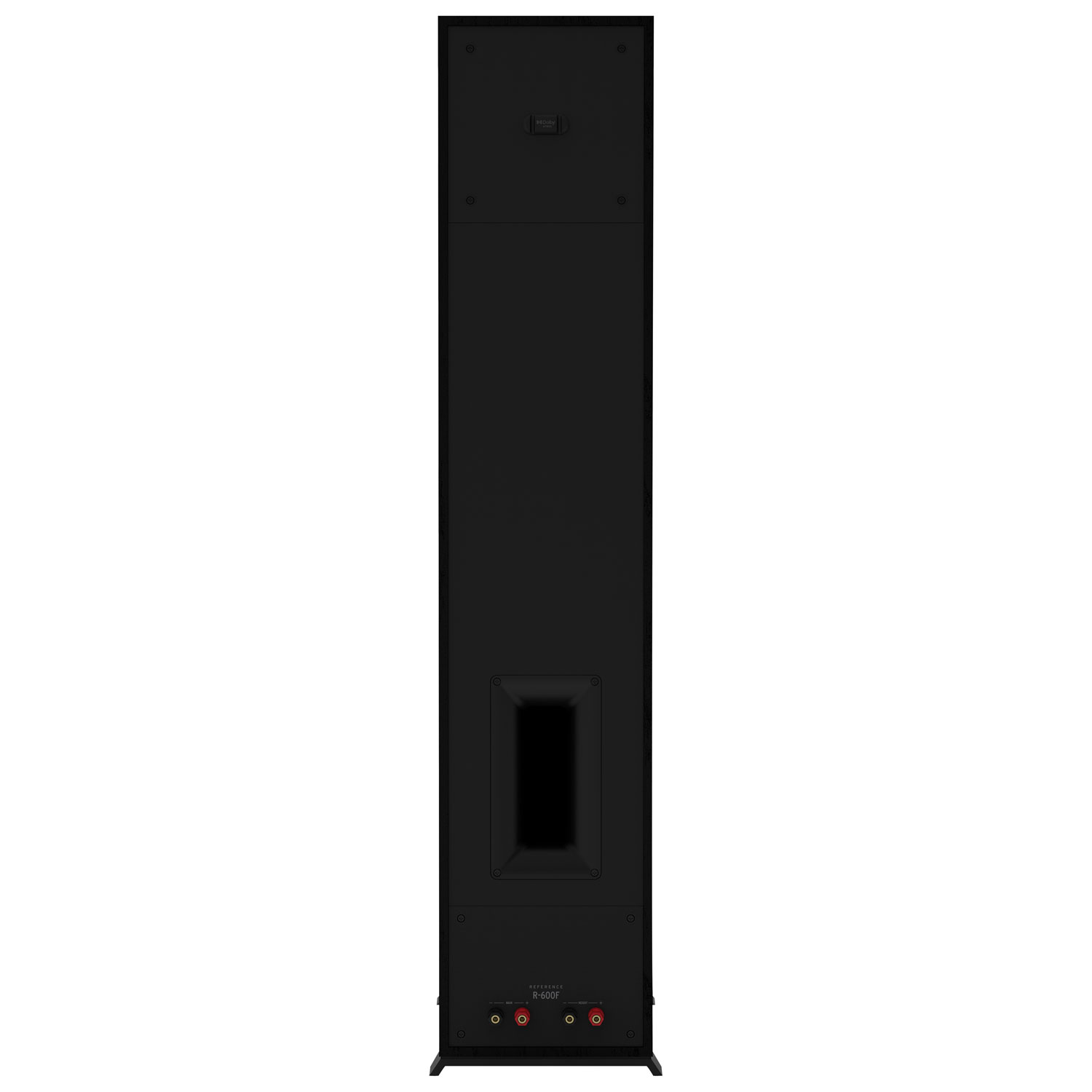 Haut-parleur colonne double à 2 voies de 400 W R600F de Klipsch - À l'unité - Noir
