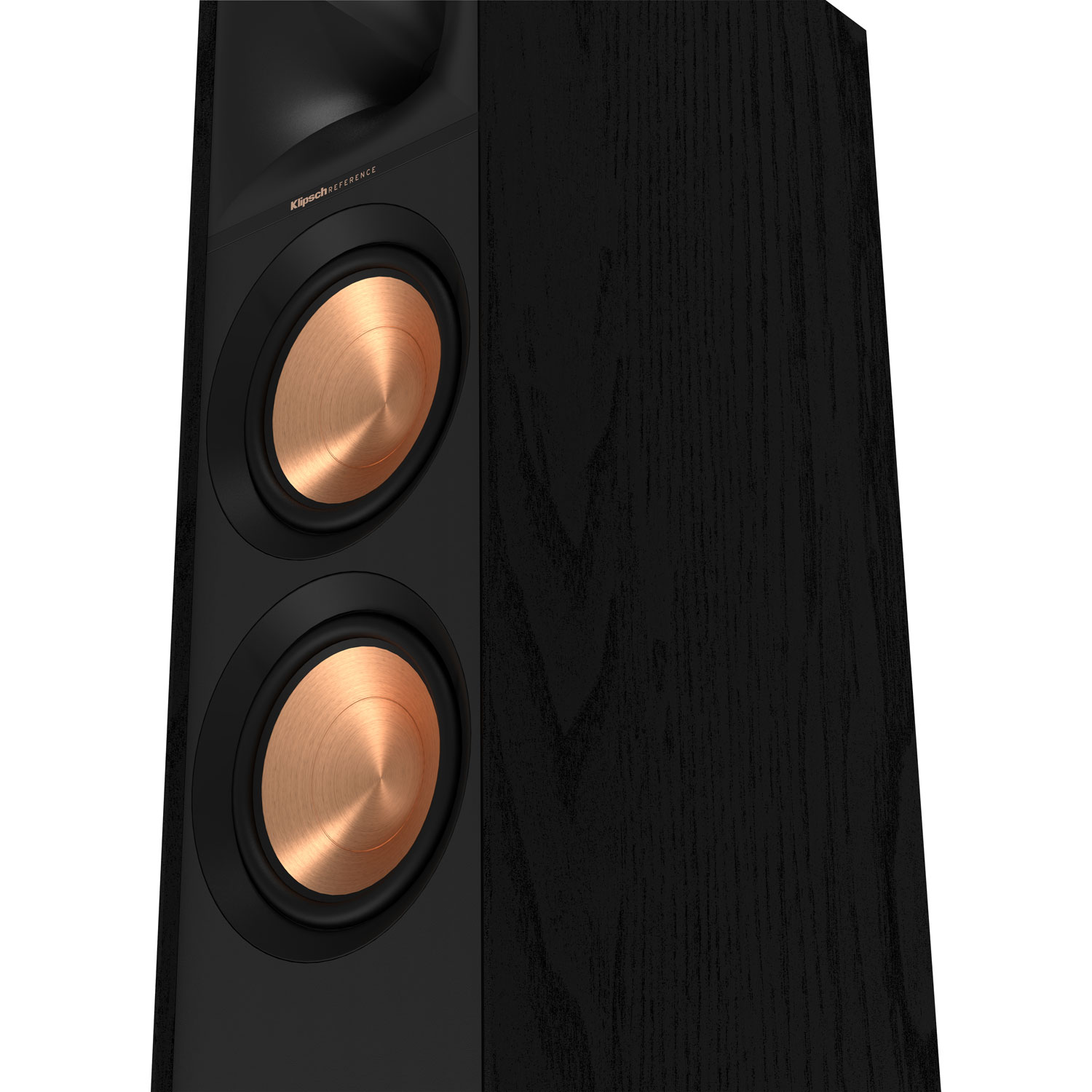 Haut-parleur colonne double à 2 voies de 400 W R600F de Klipsch - À l'unité - Noir