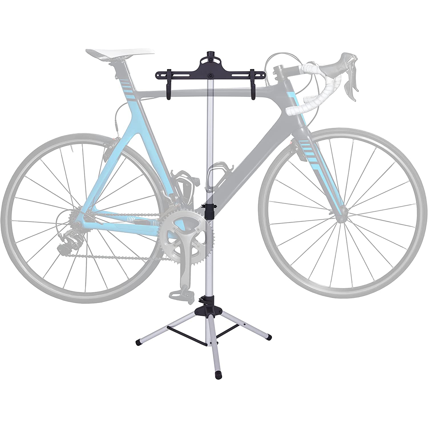 RaxGo Adjustable Bike Rack, Freestanding Vertical Mount Bike Rack Garage Storage