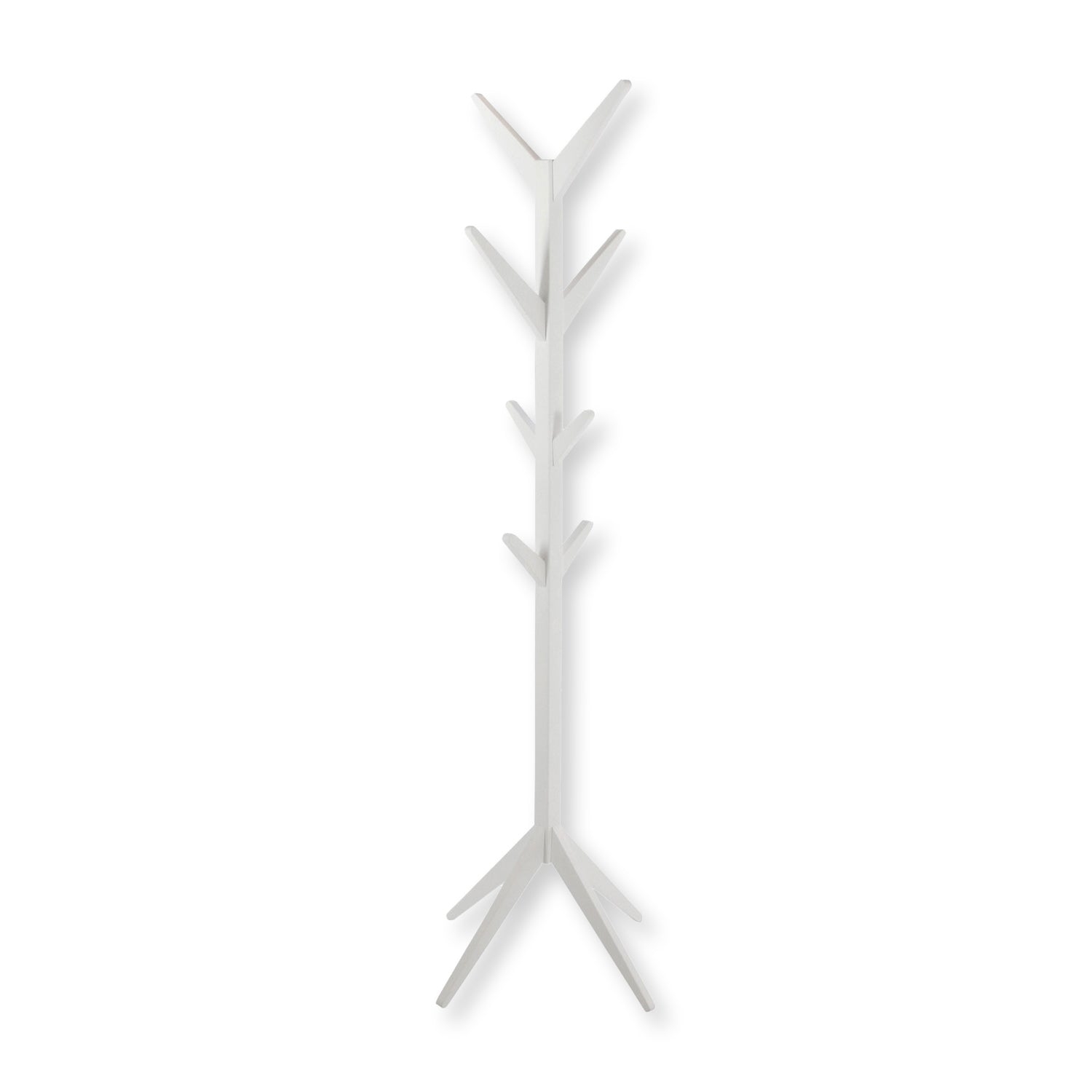 ITY International - Coat Hook/Coat Rack, Made of MDF, 70" Height, White