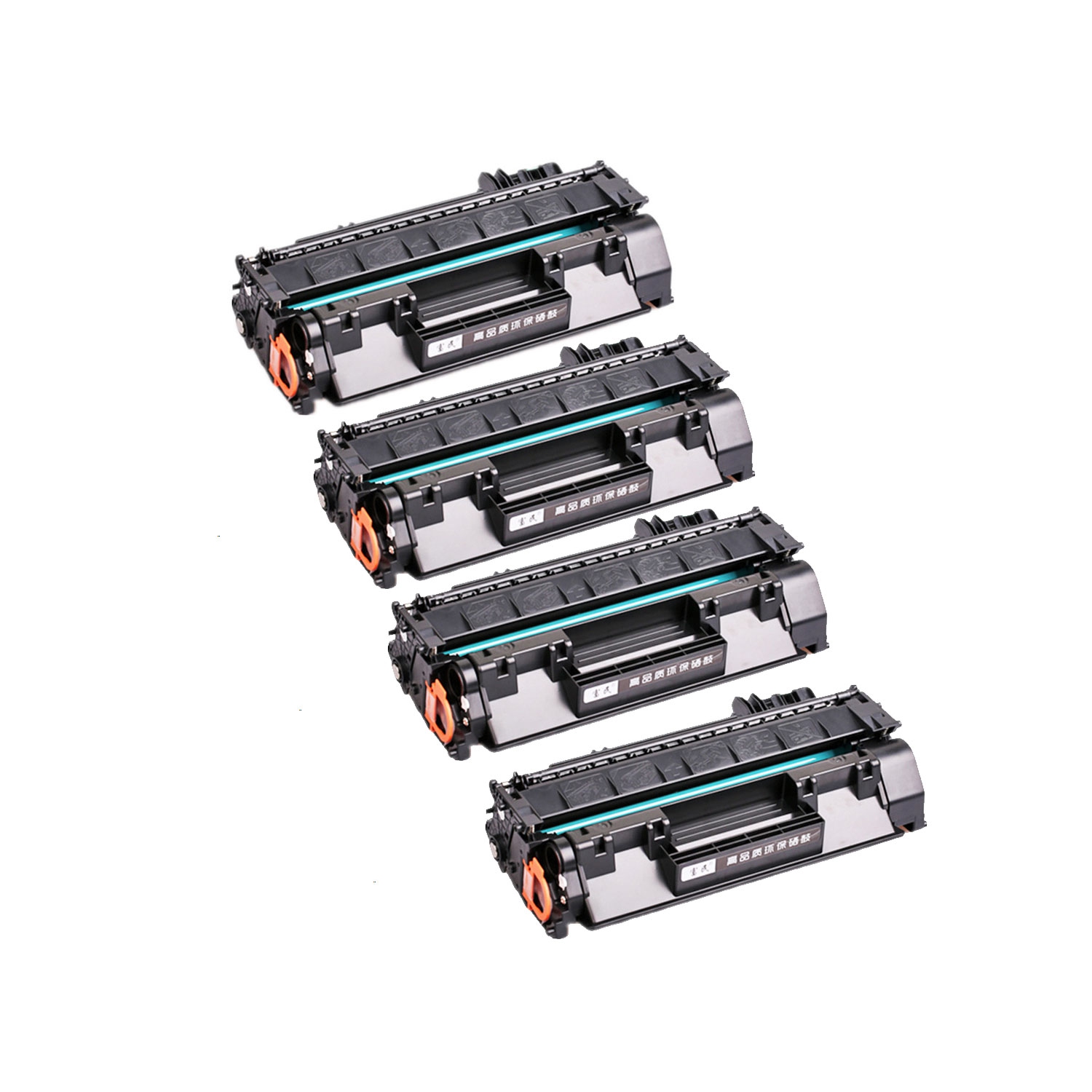Max Saving - 4 Pack Compatible Black Toner Cartridge for HP 05X CE505X, LaserJet P2050/P2055d/P2055dn/P2055x