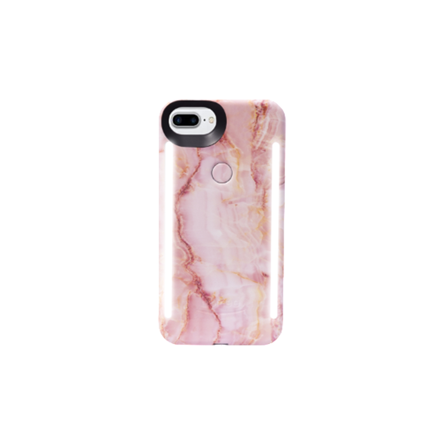 LuMee Duo Illuminating Case for iPhone 8/7/6s/6 Plus - Pink Quartz