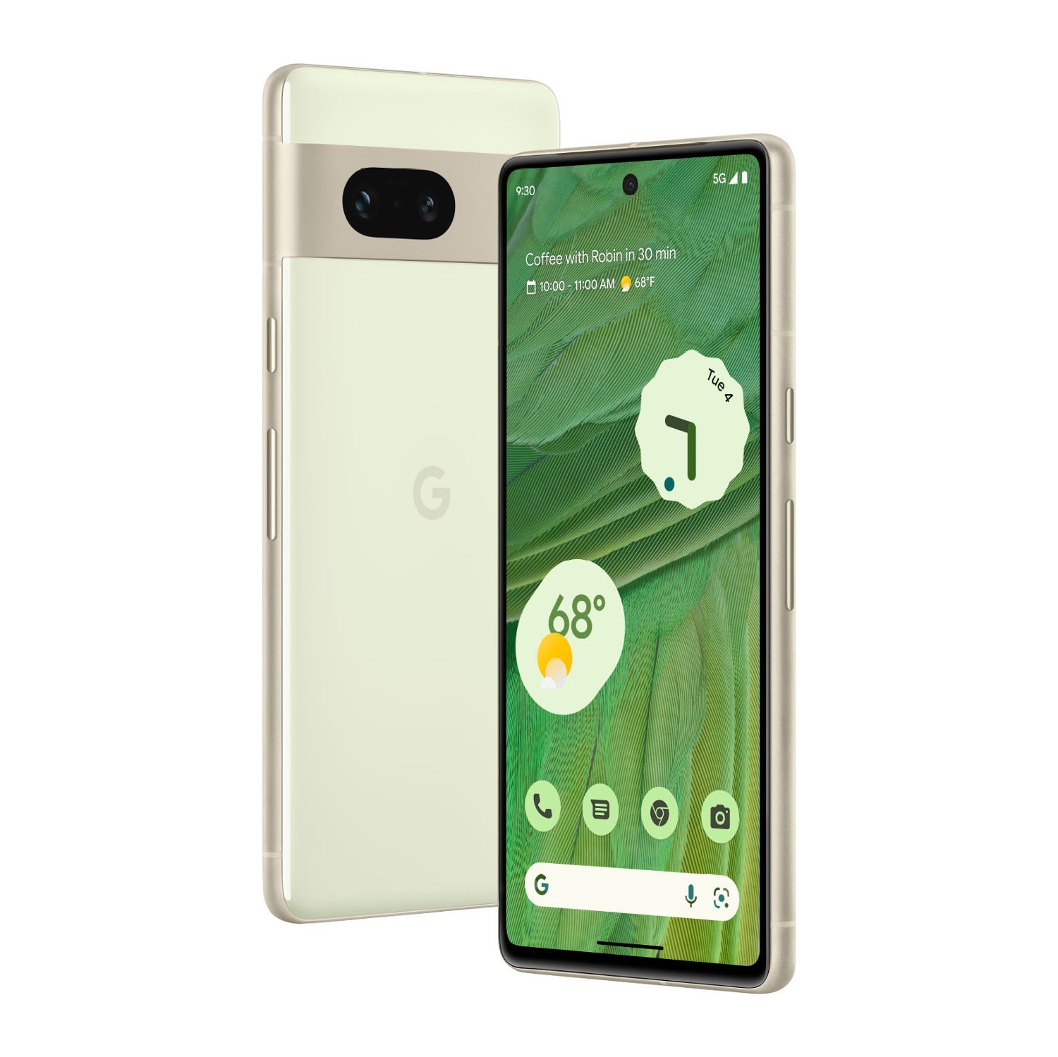Google - Google Pixel 7　128GB Lemongrass Google Pixel 7 128GB - Lemongrass - Unlocked - New | Best