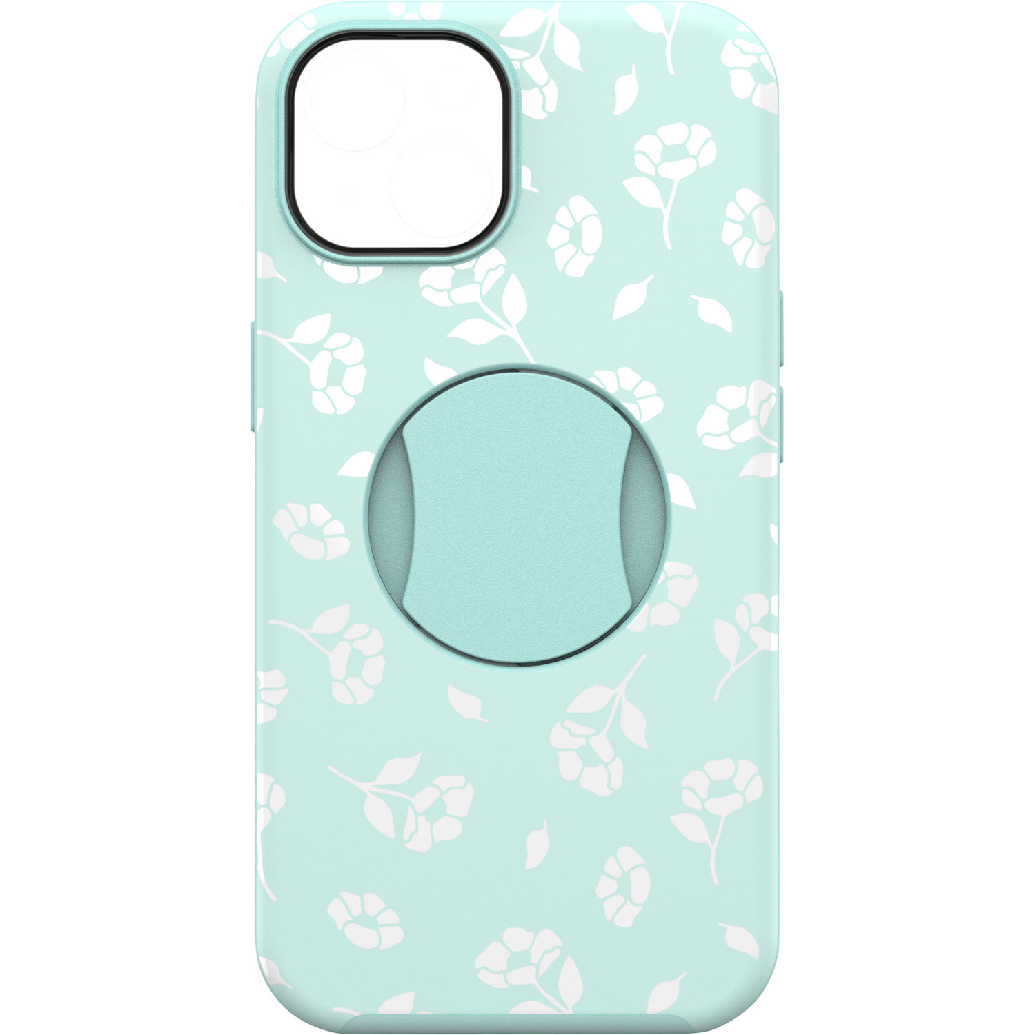 OtterBox OtterGrip Symmetry Fitted Hard Shell Case with MagSafe for iPhone 13/14 - Poppies By The Sea