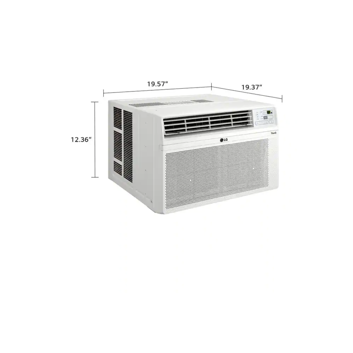 LG 8 000 BTU Window Smart Air Conditioner refroidit 350 m². pi. avec ENERGY STAR et télécommande, Wi-Fi activé