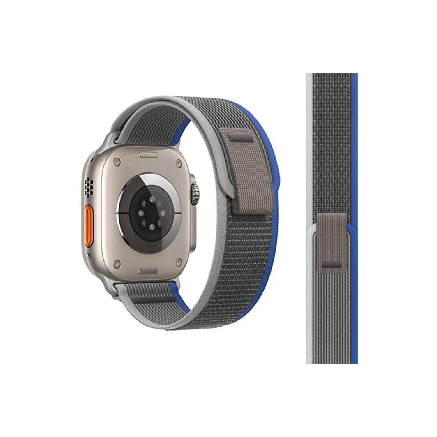 Bracelet sport en nylon à boucle en sentier de XCRS avec languette pour Apple Watch 38&nbsp;mm et bracelet élastique souple 41&nbsp;mm de 40&nbsp;mm