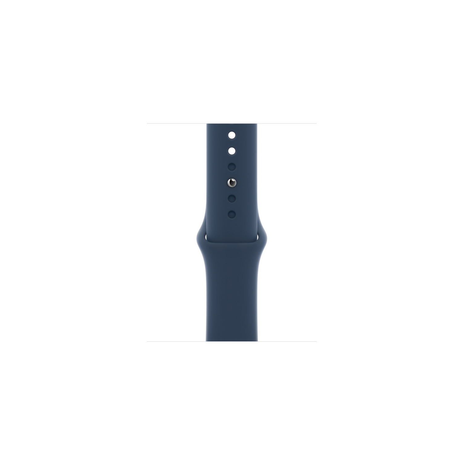 Remis à neuf - Apple Watch Series 7 (GPS + cellulaire) 41&nbsp;mm boîtier inox graphite et bracelet sport bleu abysse - remis à neuf certifié Apple