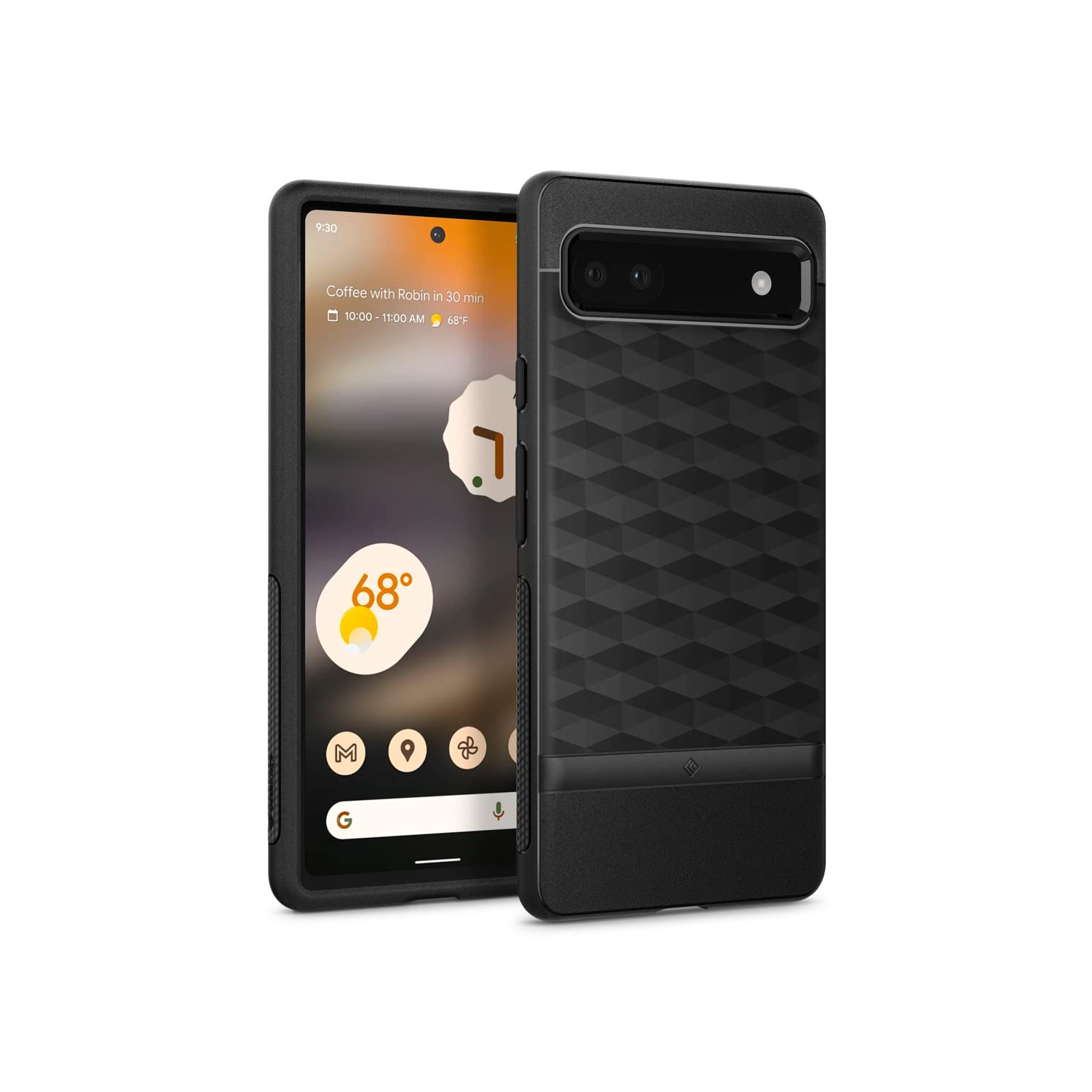 Google Pixel 6a Case 5G - Matte Black