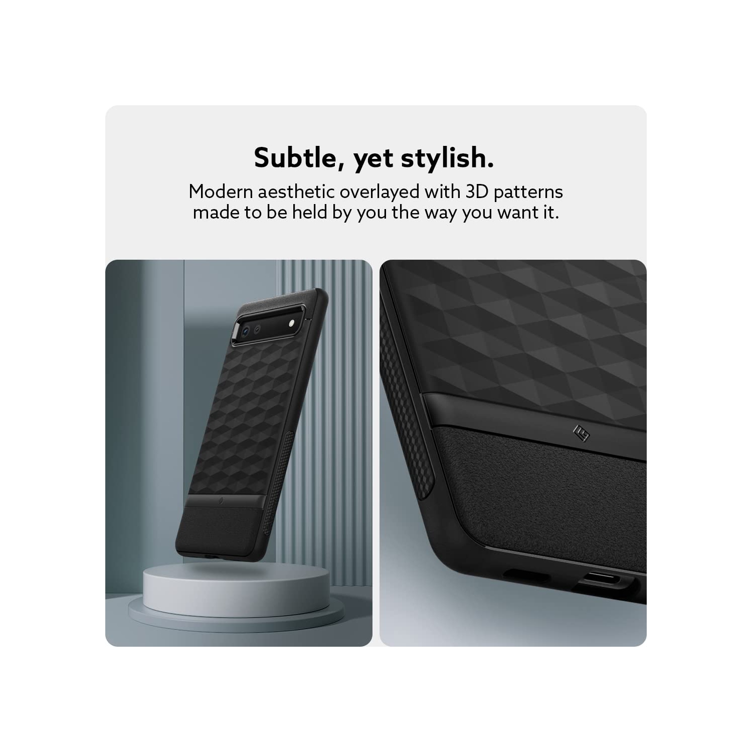 Google Pixel 6a Case 5G - Matte Black