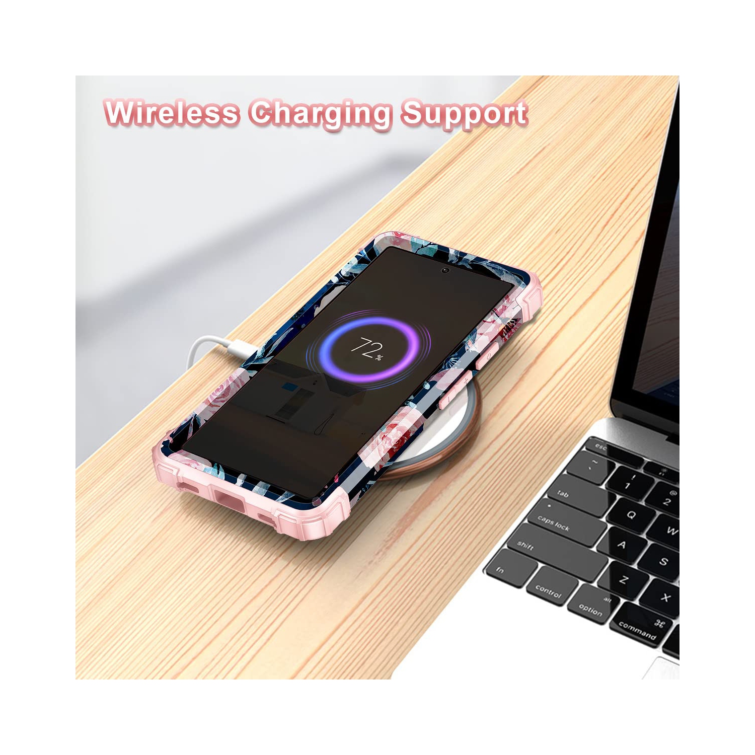 for Google Pixel 6A Case, Heavy Duty Shockproof Protection Hard Plastic+Silicone Rubber Hybrid 3 in 1 Drop Protective Case for Google Pixel 6A Navy