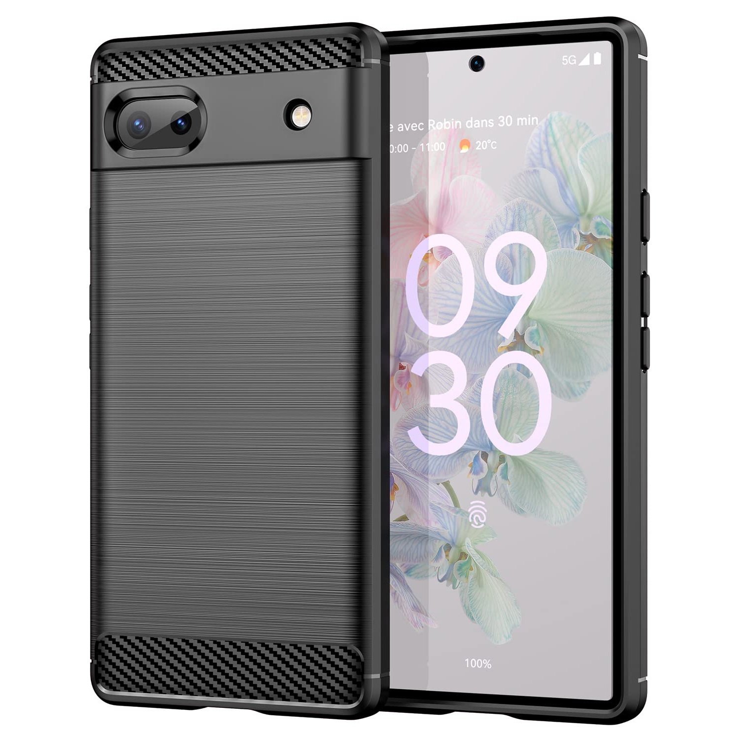 Étui mince robuste Pixel 6A 5G 2022 compatible avec les étuis Pixel6A 5G Google Pixel 6A Étuis Rugged Case Butoirs minces Google6a