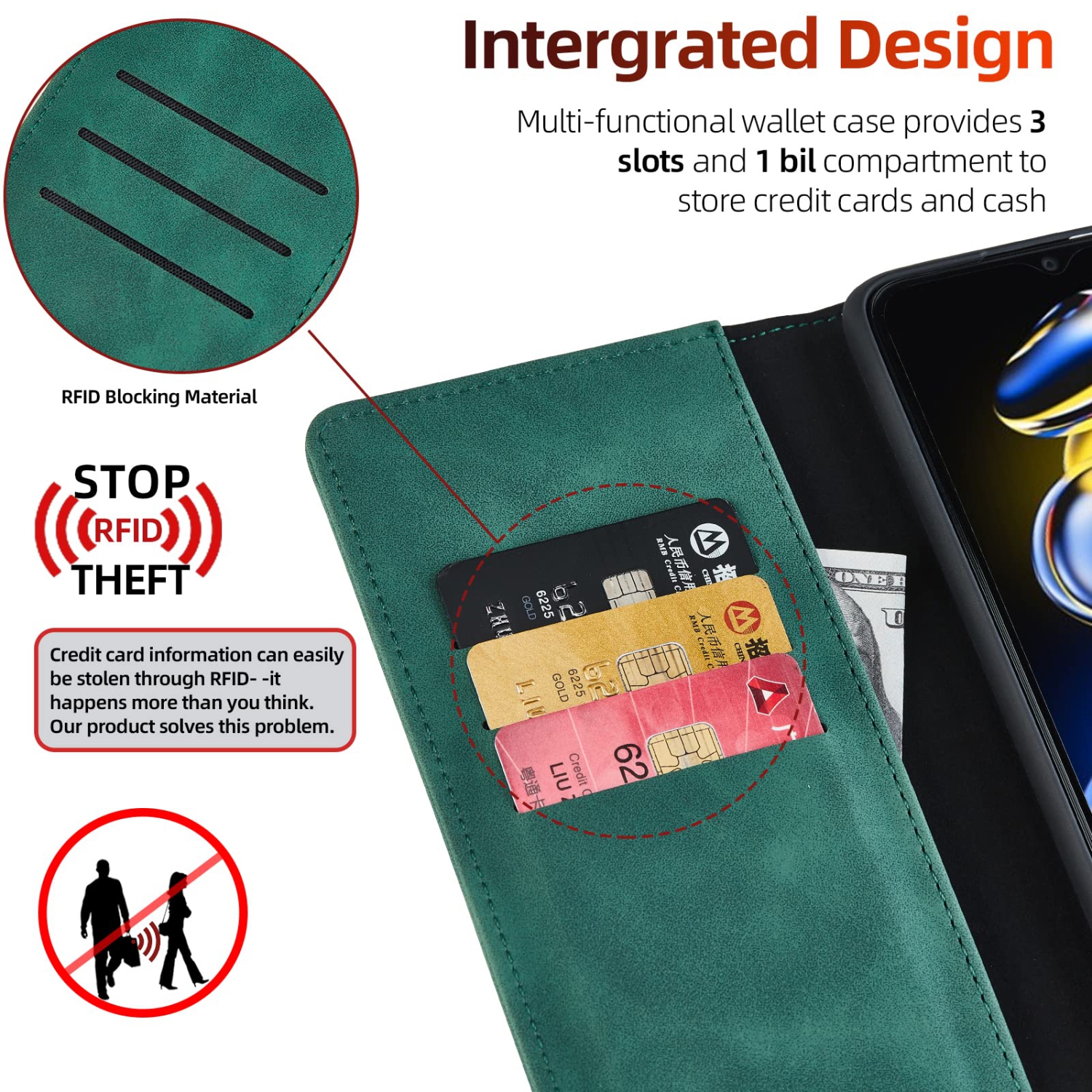 Google Pixel 7 Pro Case Wallet, Google Pixel 7 Pro Flip Case Premium PU Sturdy Leather Protective Magnetic Clasp Design Flip Case with Card Holder