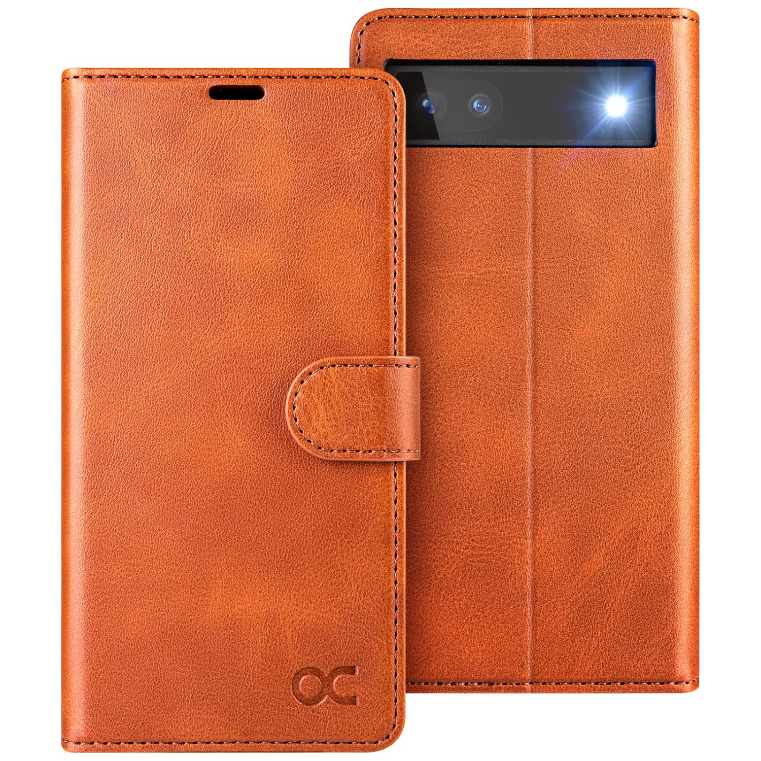 Google Pixel 6A Case Wallet, PU Leather Flip Folio Case with Card Holders RFID Blocking Kickstand Shockproof TPU Inner Shell Phone Cover 6.1 Inch 2022