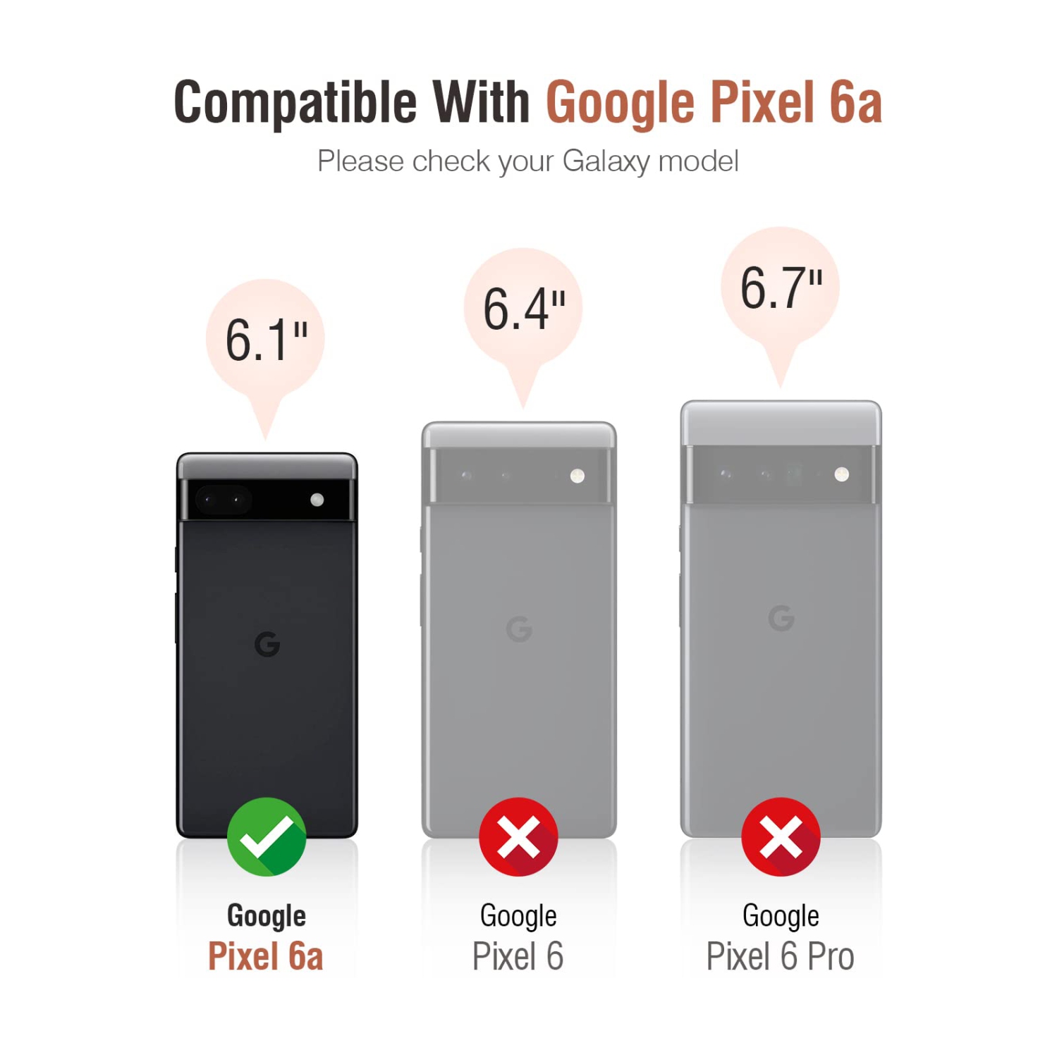 Google Pixel 6A Case Wallet, PU Leather Flip Folio Case with Card Holders RFID Blocking Kickstand Shockproof TPU Inner Shell Phone Cover 6.1 Inch 2022