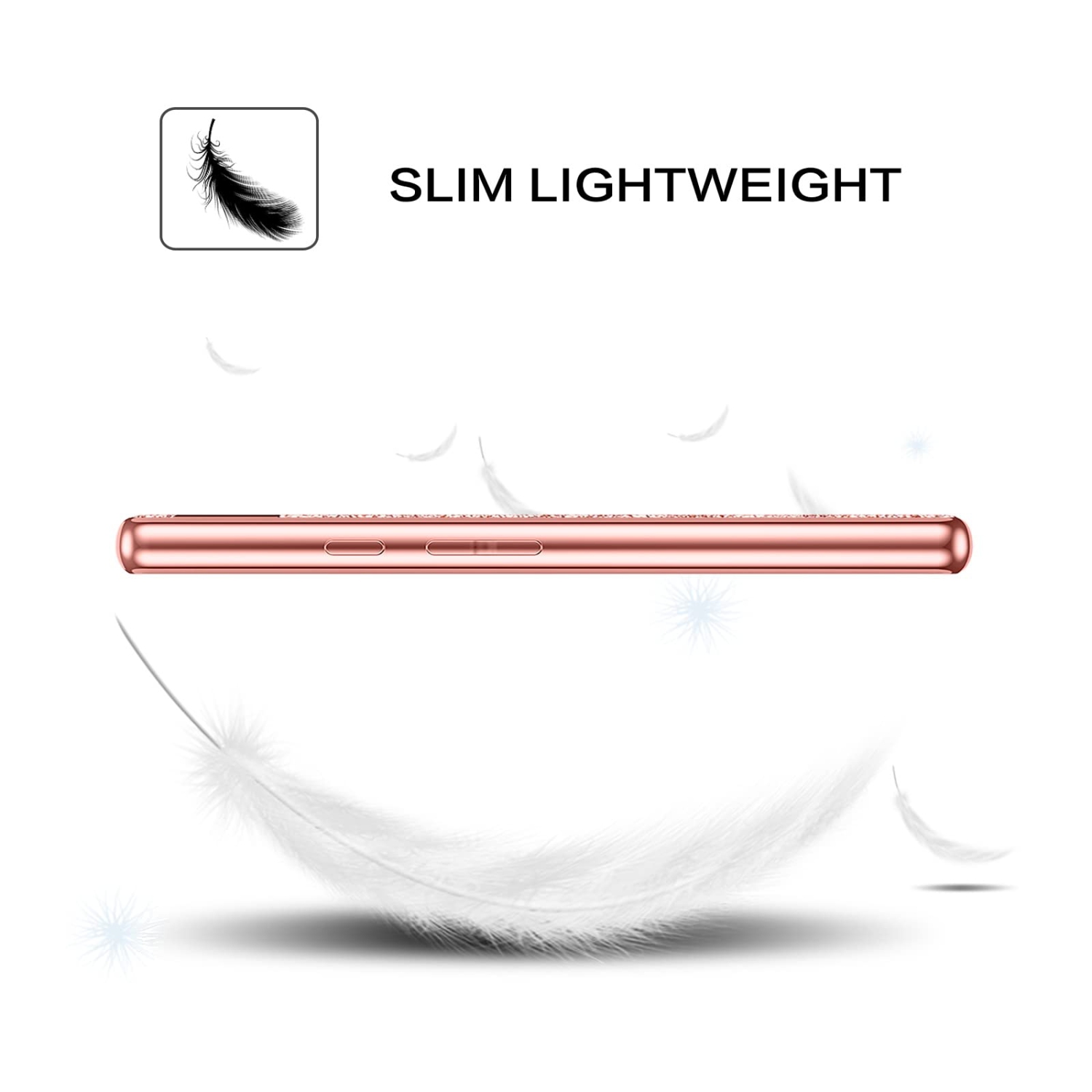 Pixel 6a Case, Google Pixel 6a Case Glitter Bling Sparkle Shockproof Protective Hybrid Hard PC Soft TPU Bumper Protection Slim Cute Women Girls Case