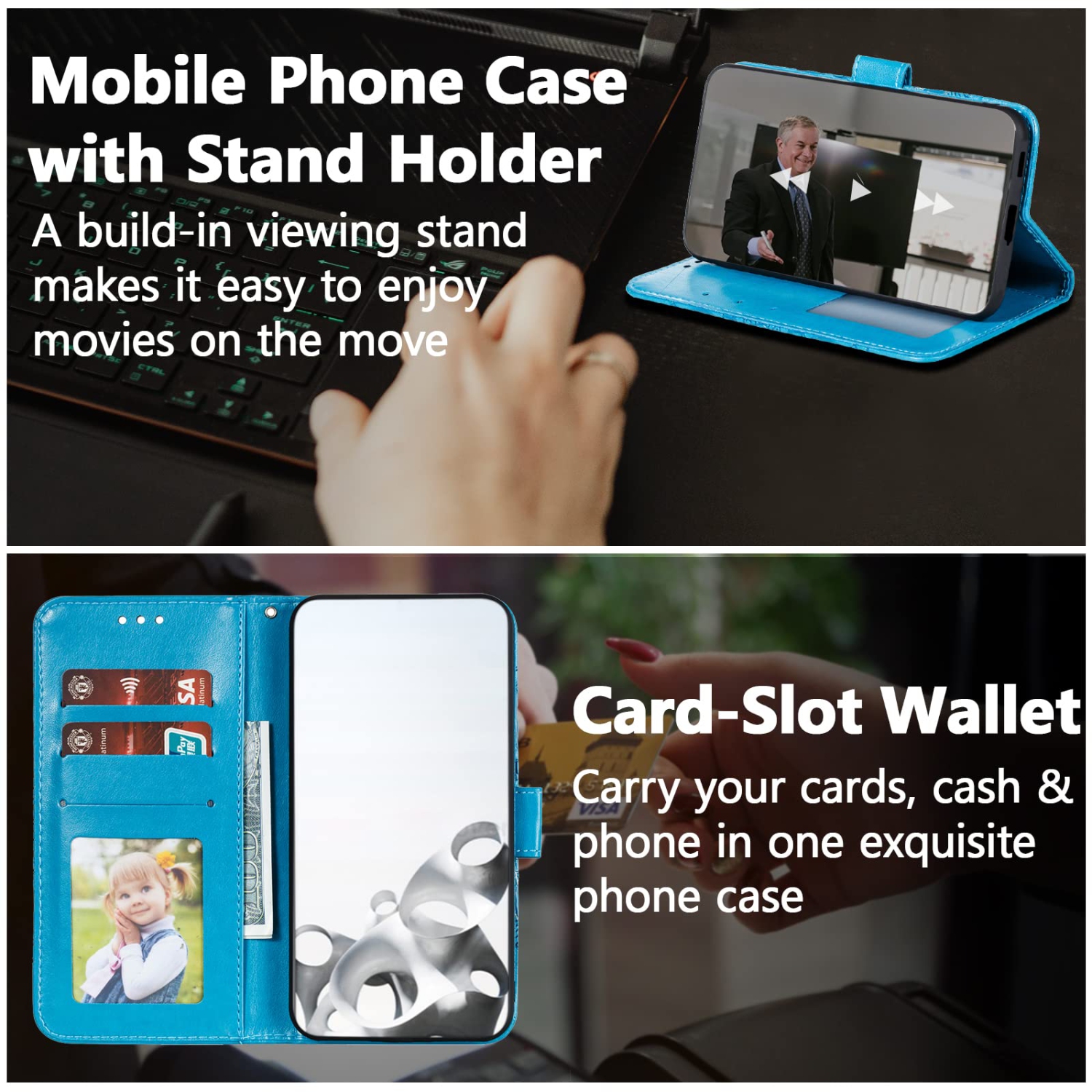 Mandala Case for Google Pixel 6A, Premium Leather Case Wallet with Card Slots Magnetic Stand Protective Cover Ultra Slim Case with Lanyard,Embossed