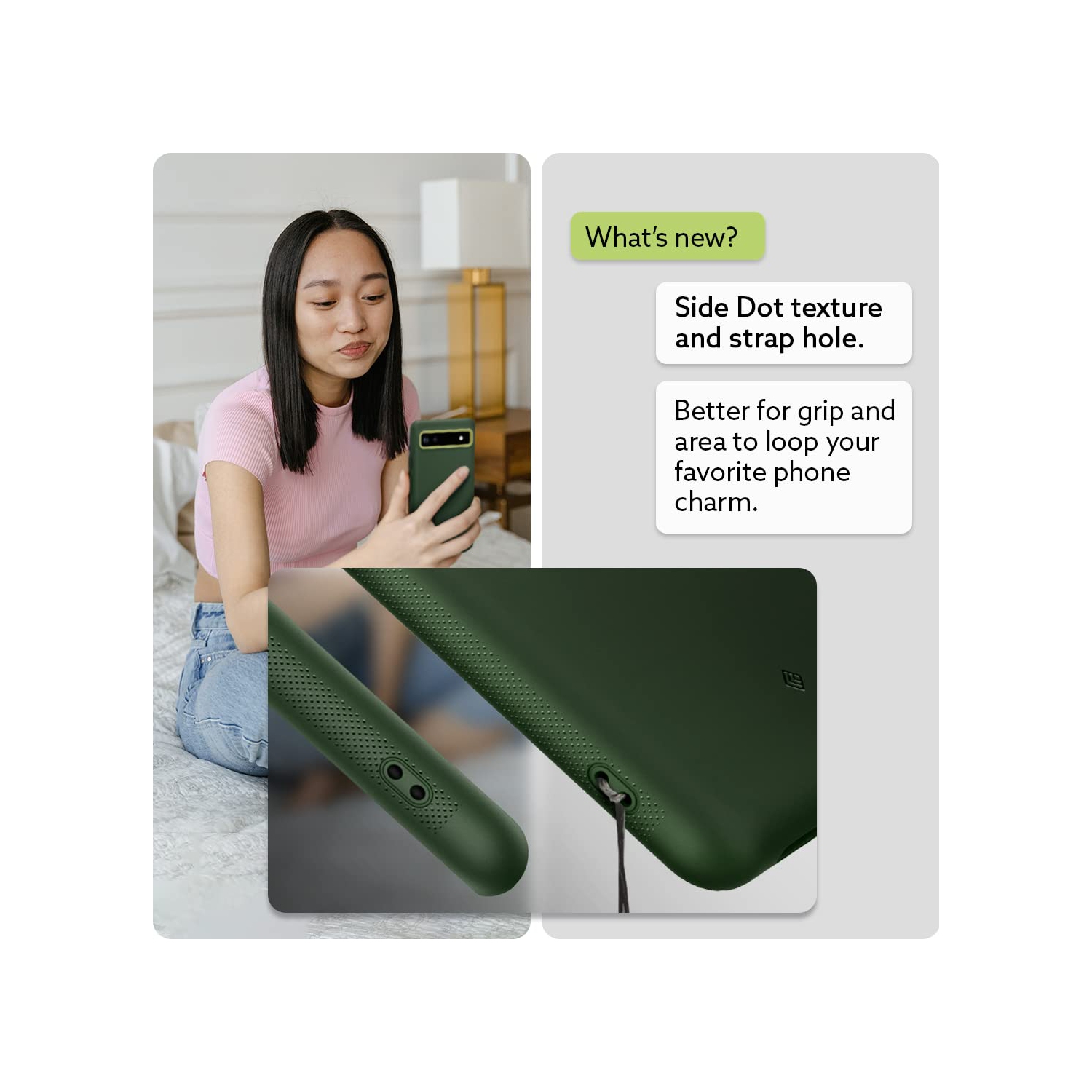 Google Pixel 6a Case 5G - AVO Green