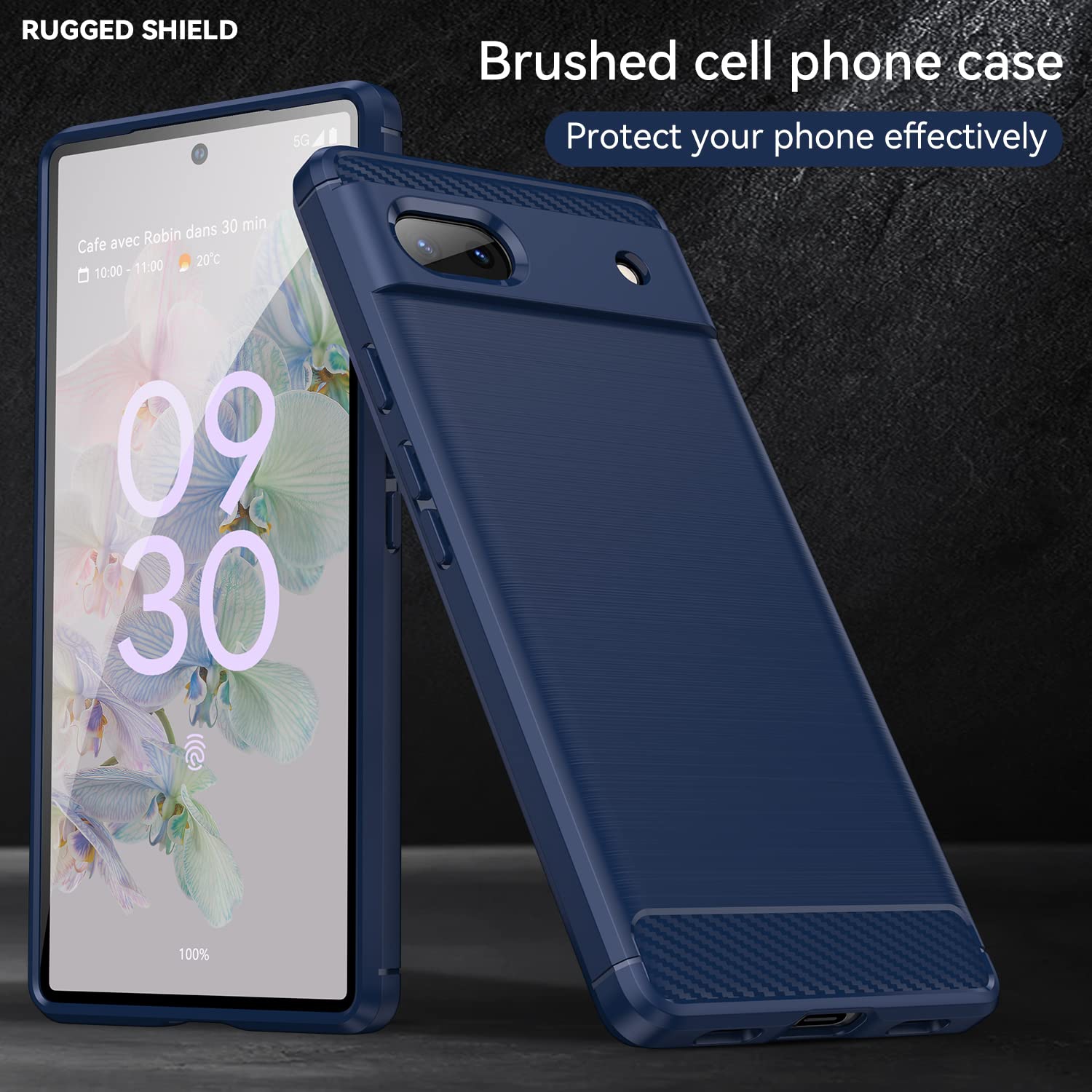 Étui mince robuste Pixel 6A 5G 2022 compatible avec les étuis Pixel6A 5G Google Pixel 6A Étuis Rugged cases Google6a Thin Cover Bupers Capas Etuis