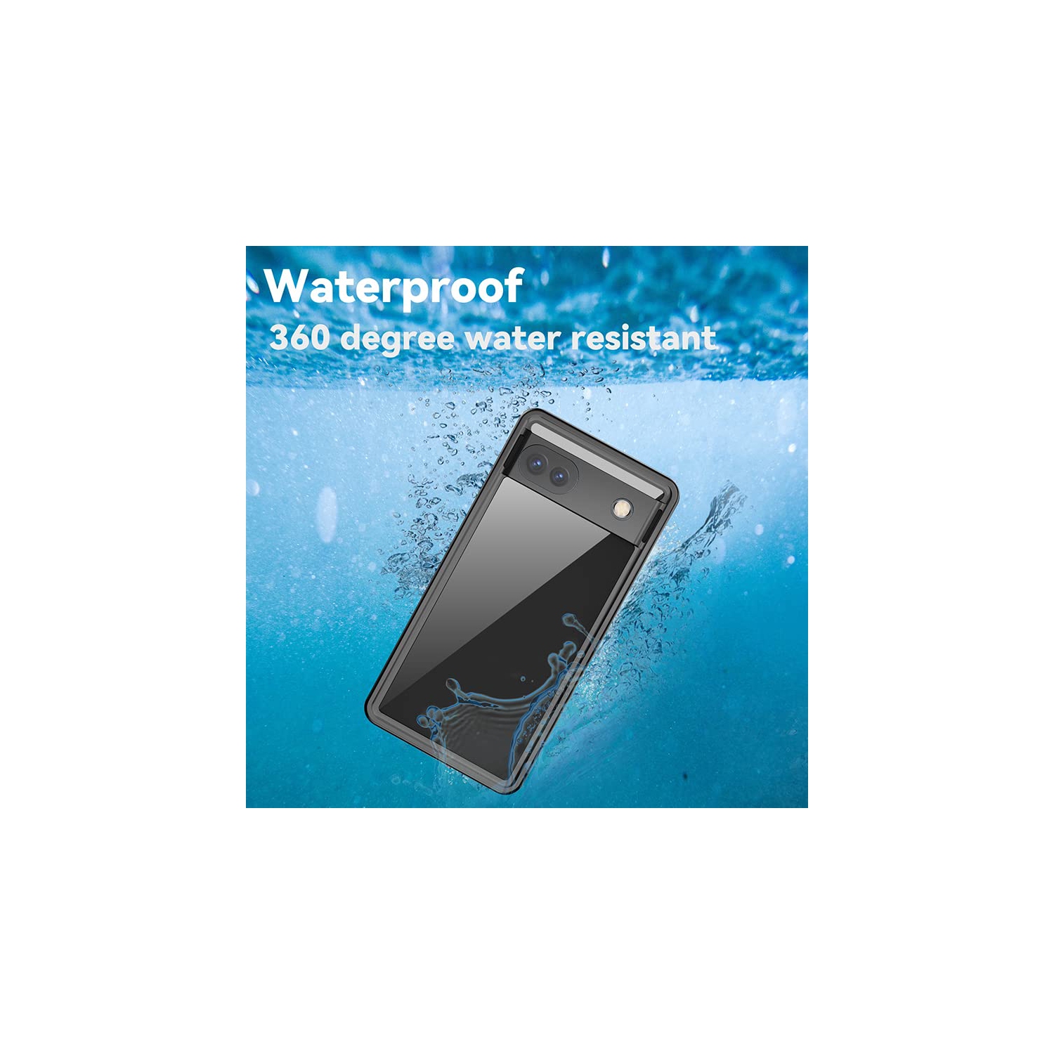 Étui étanche, résistant aux chocs, étanche et certifié IP68, étui complet pour Pixel 6a 2022 de Google