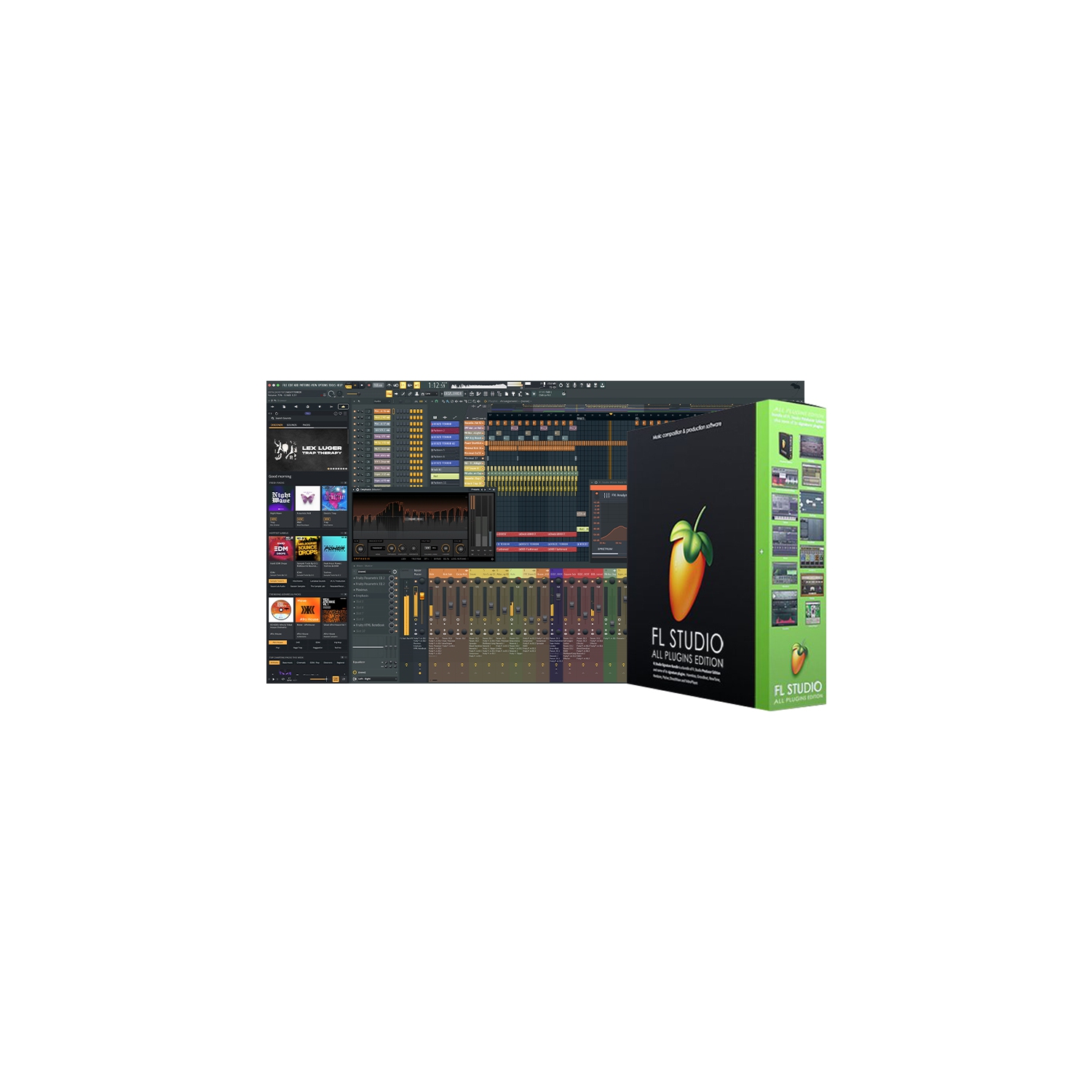 Image-Line FL Studio ALL Plugins Edition 2025 DAW Software for Windows & Mac - Digital Download