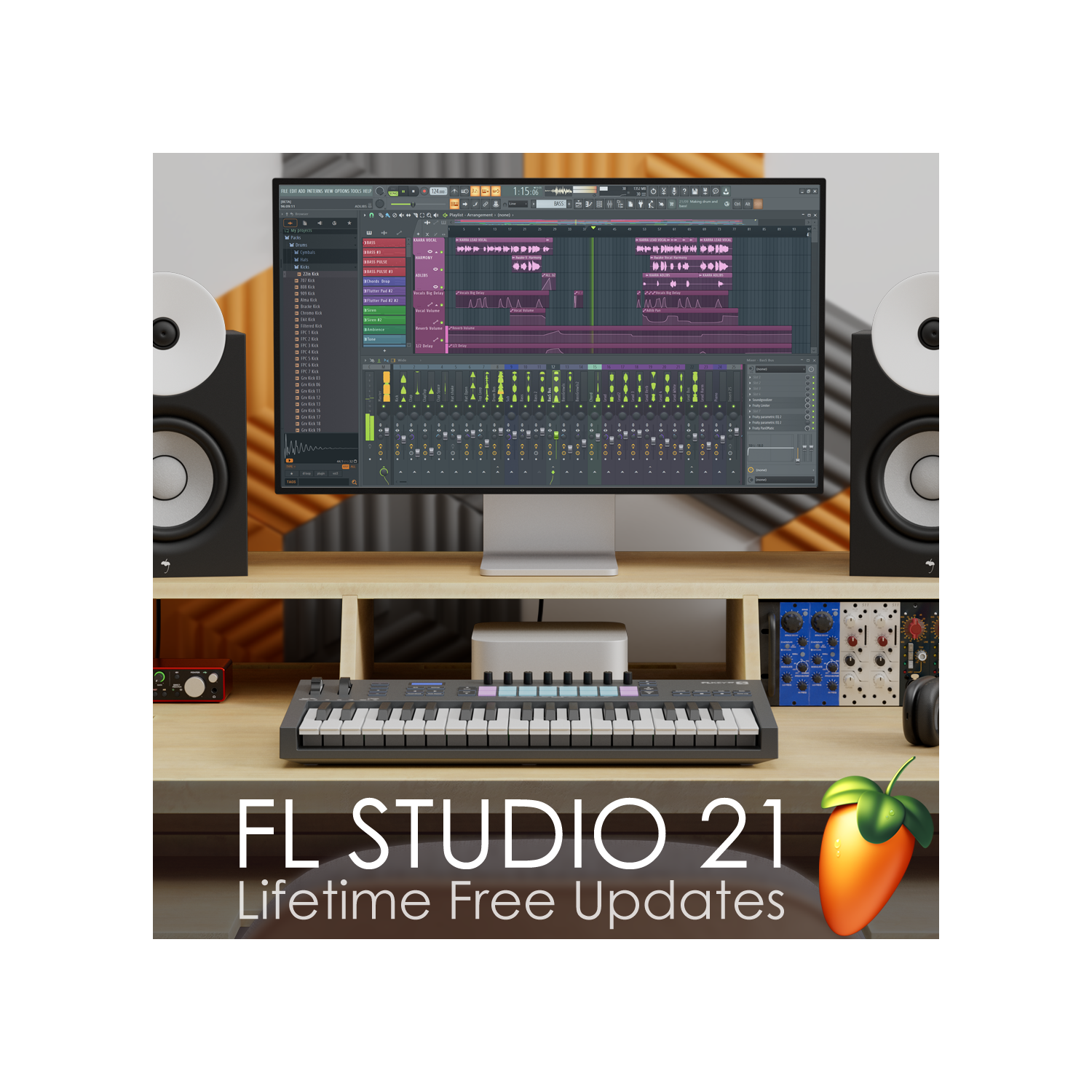 Image-Line FL Studio ALL Plugins Edition 2025 DAW Software for Windows & Mac - Digital Download