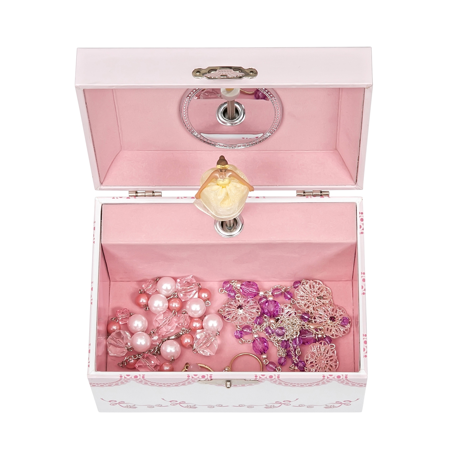 Mele and Co Cora Girl's Musical Ballerina Jewelry Box