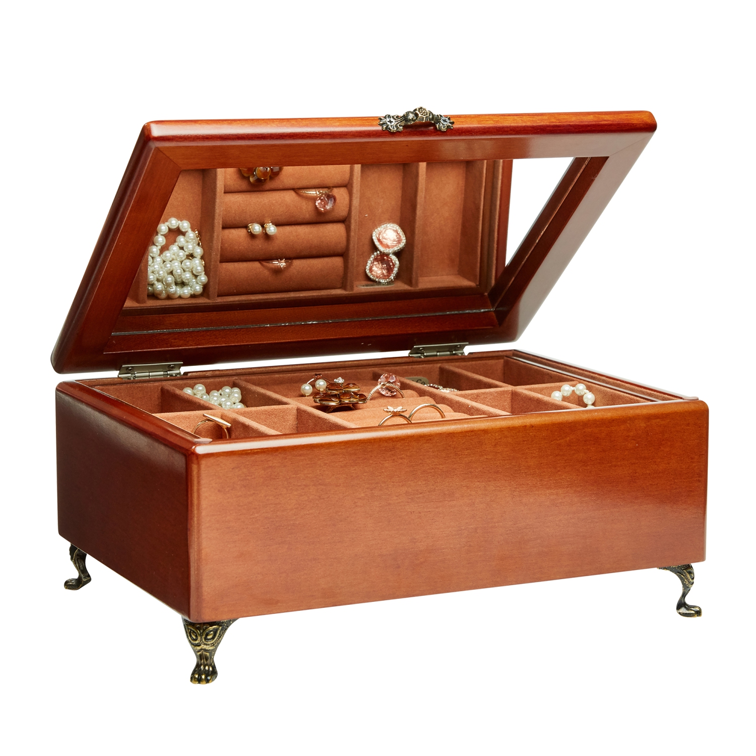 Coffret à bijoux en bois Kinsley de Gunther Mele et Co