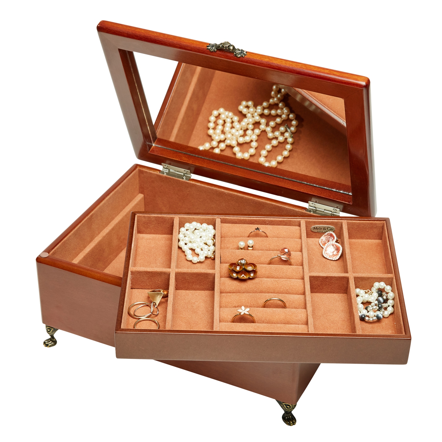 Coffret à bijoux en bois Kinsley de Gunther Mele et Co