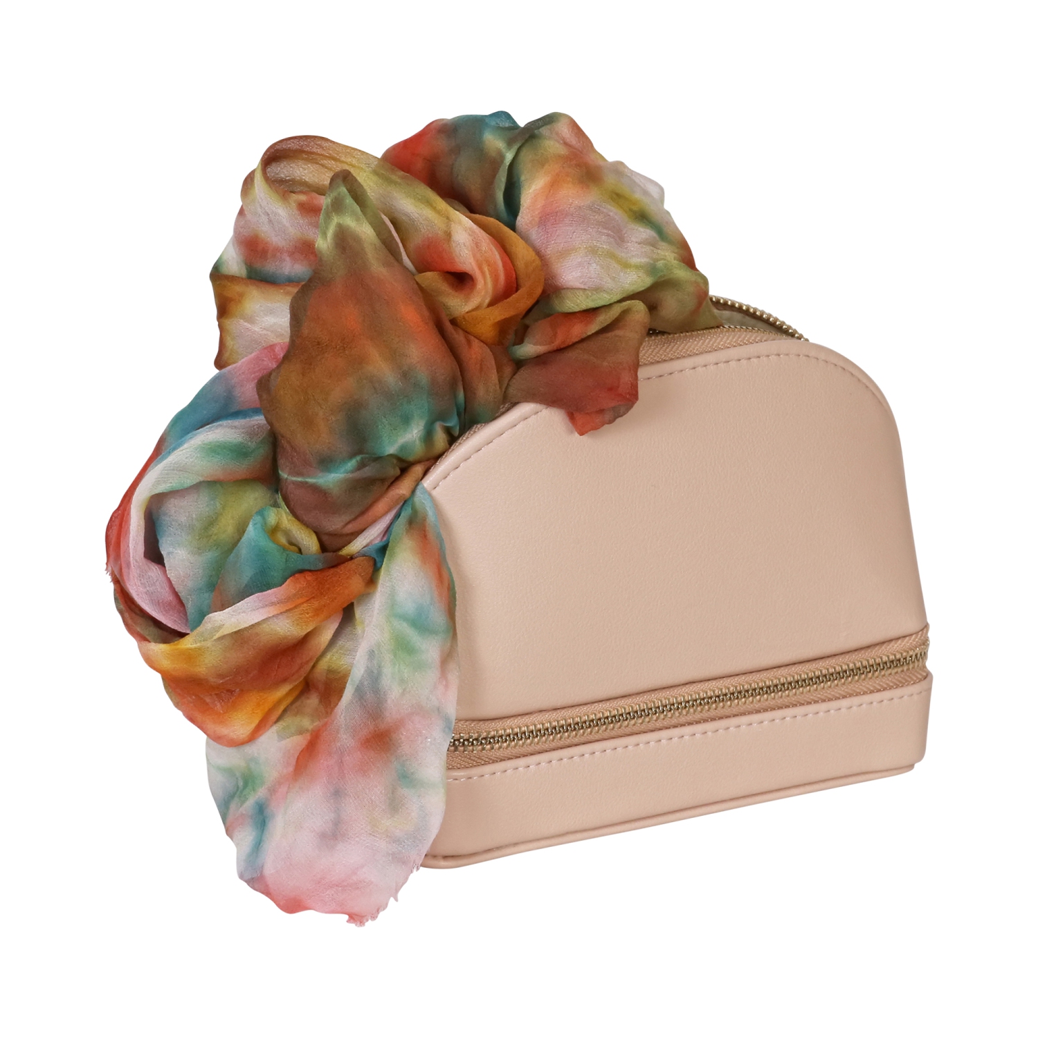 Coffret à bijoux de voyage en cuir végétalien et Co Duo de Gunther Mele en cuir végétal