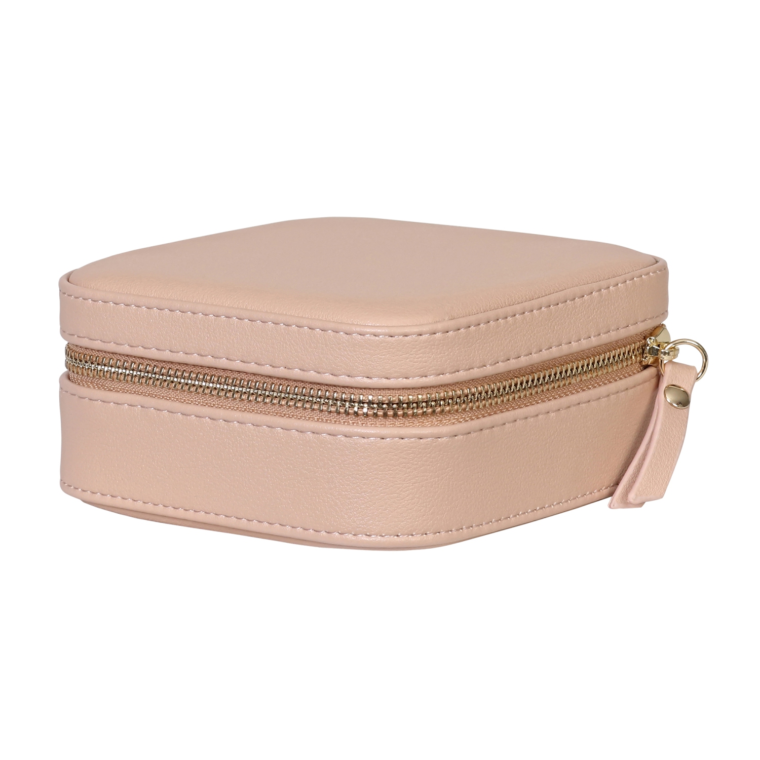 Coffret à bijoux de voyage en cuir végétalien Stow and Go de Gunther Mele et Co