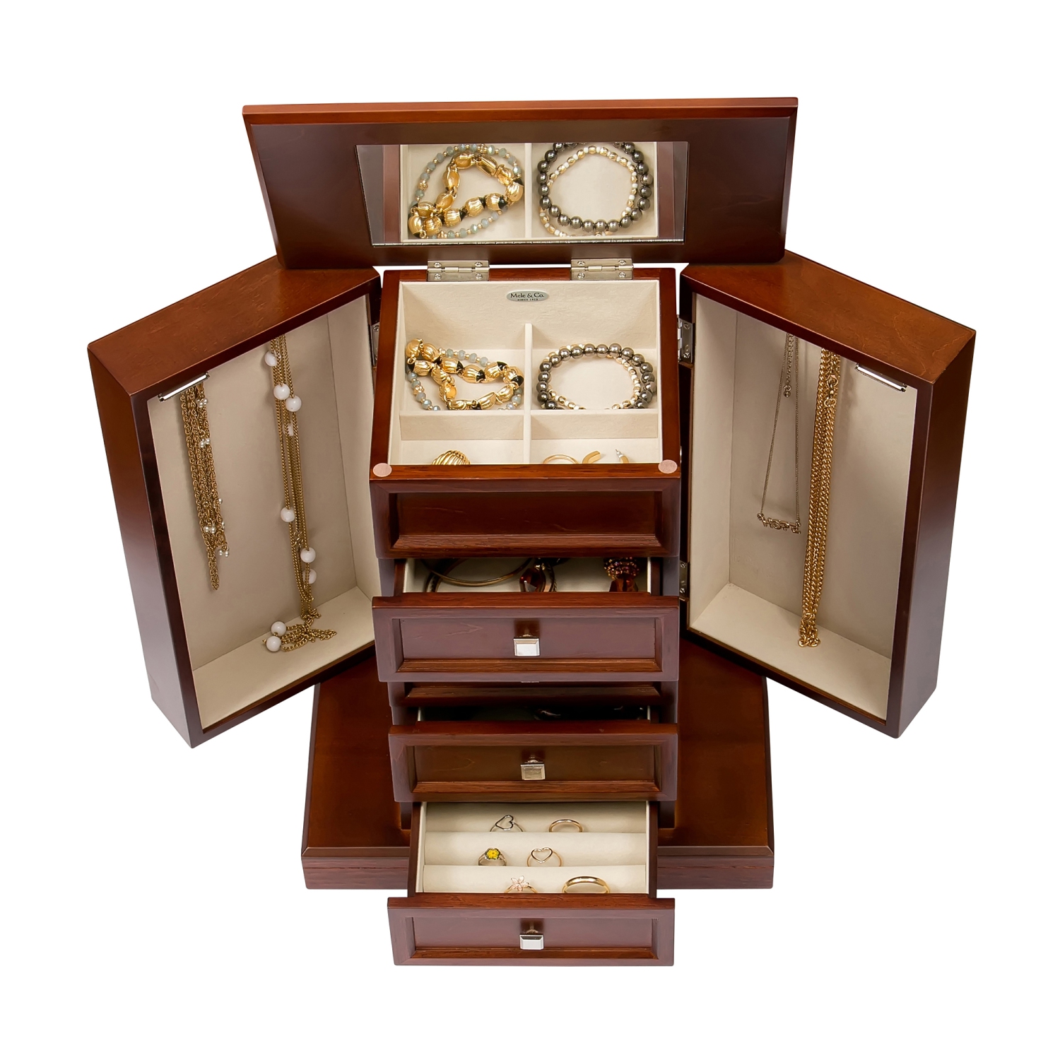 Gunther Mele et Co Thea – Coffret à bijoux en bois