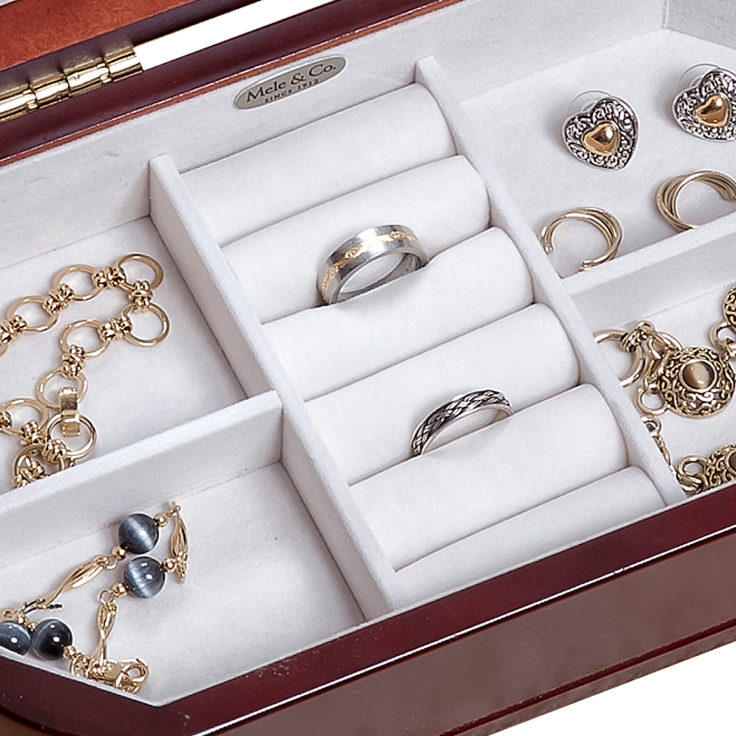 Coffret à bijoux en bois Morgan de Gunther Mele et Co