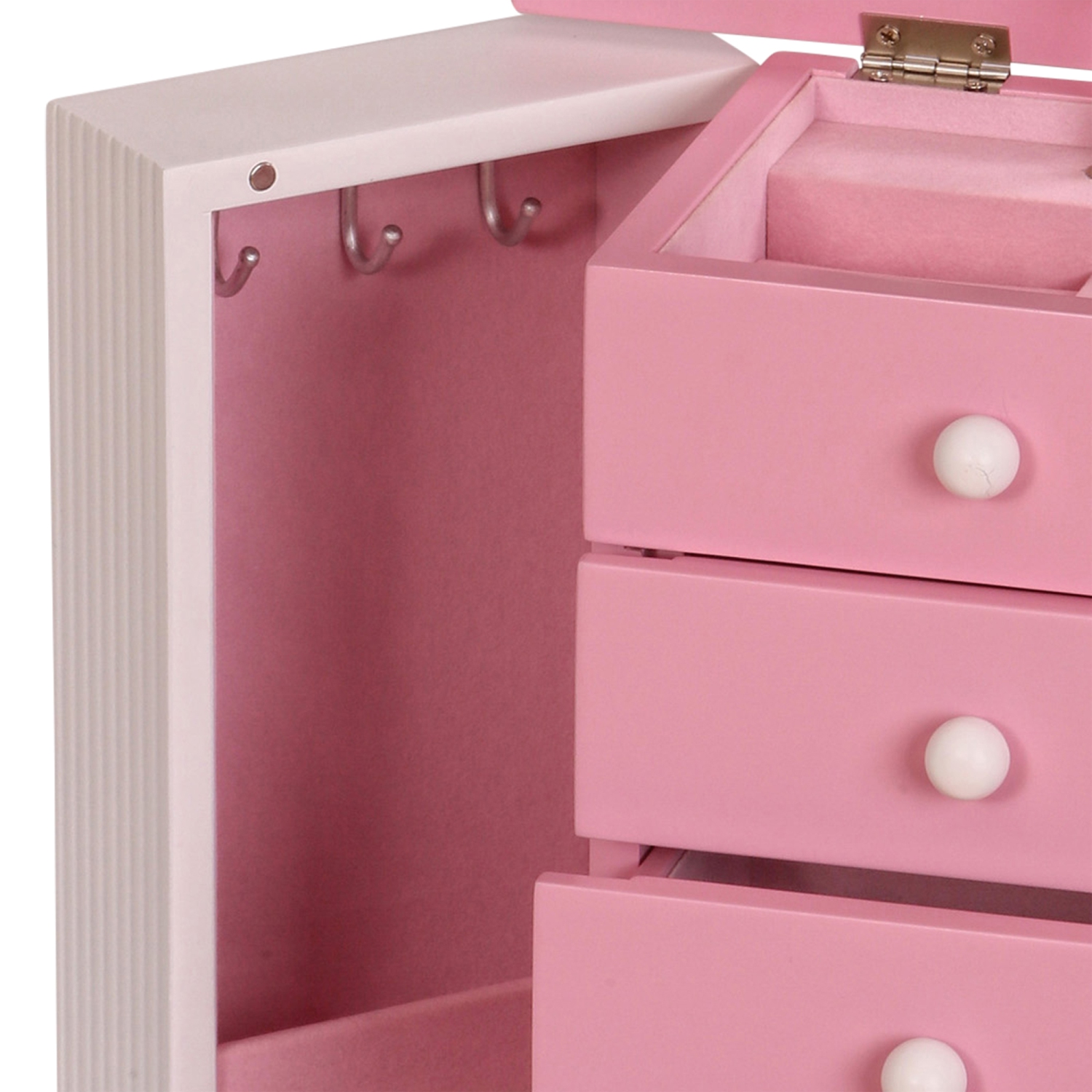 Coffret à bijoux musical en bois Ballerina pour filles de Gunther Mele et Co Elise