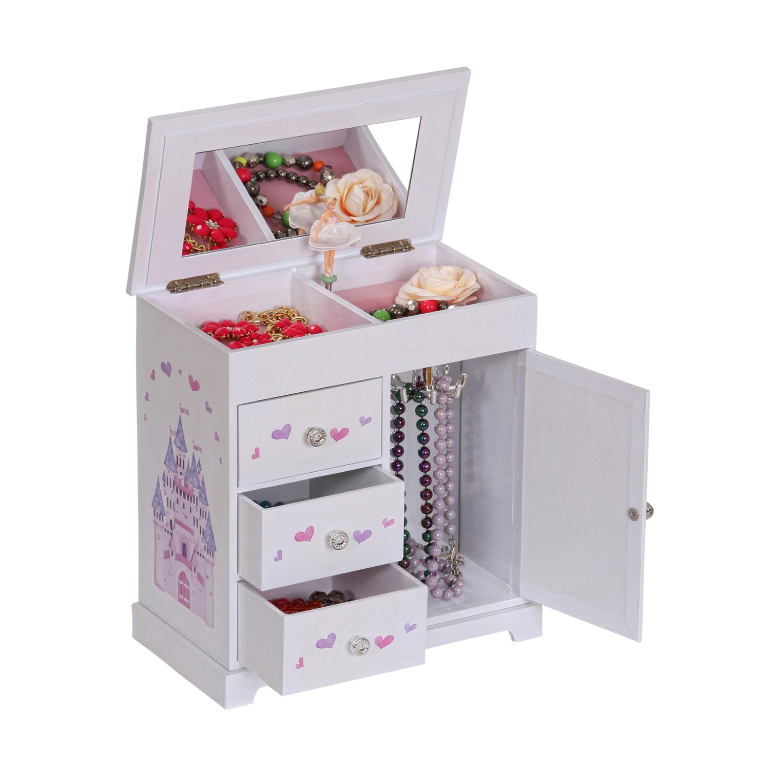 Coffret à bijoux musical Ballerina pour filles de Gunther Mele et Co