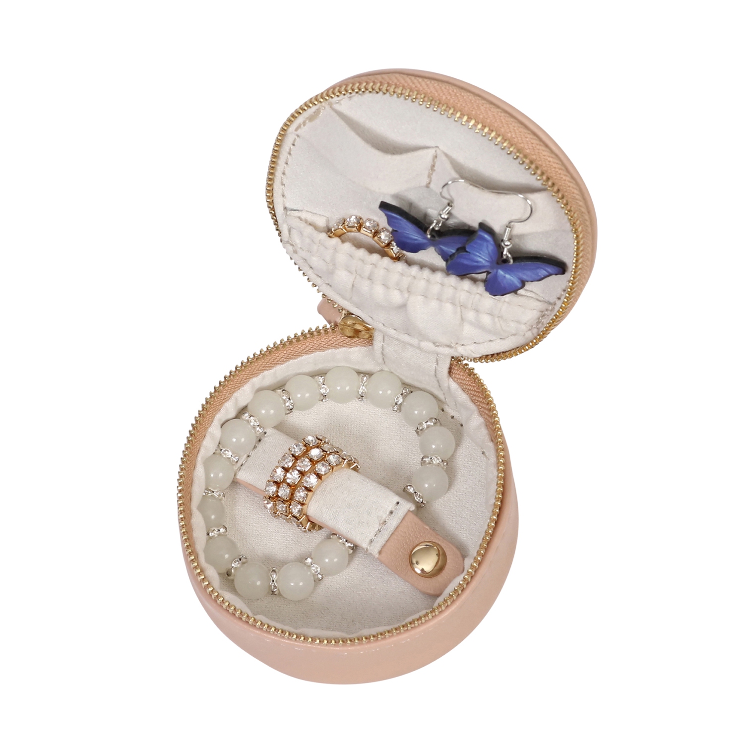 Coffret à bijoux en cuir végétalien Stow and Go de Gunther Mele et Co