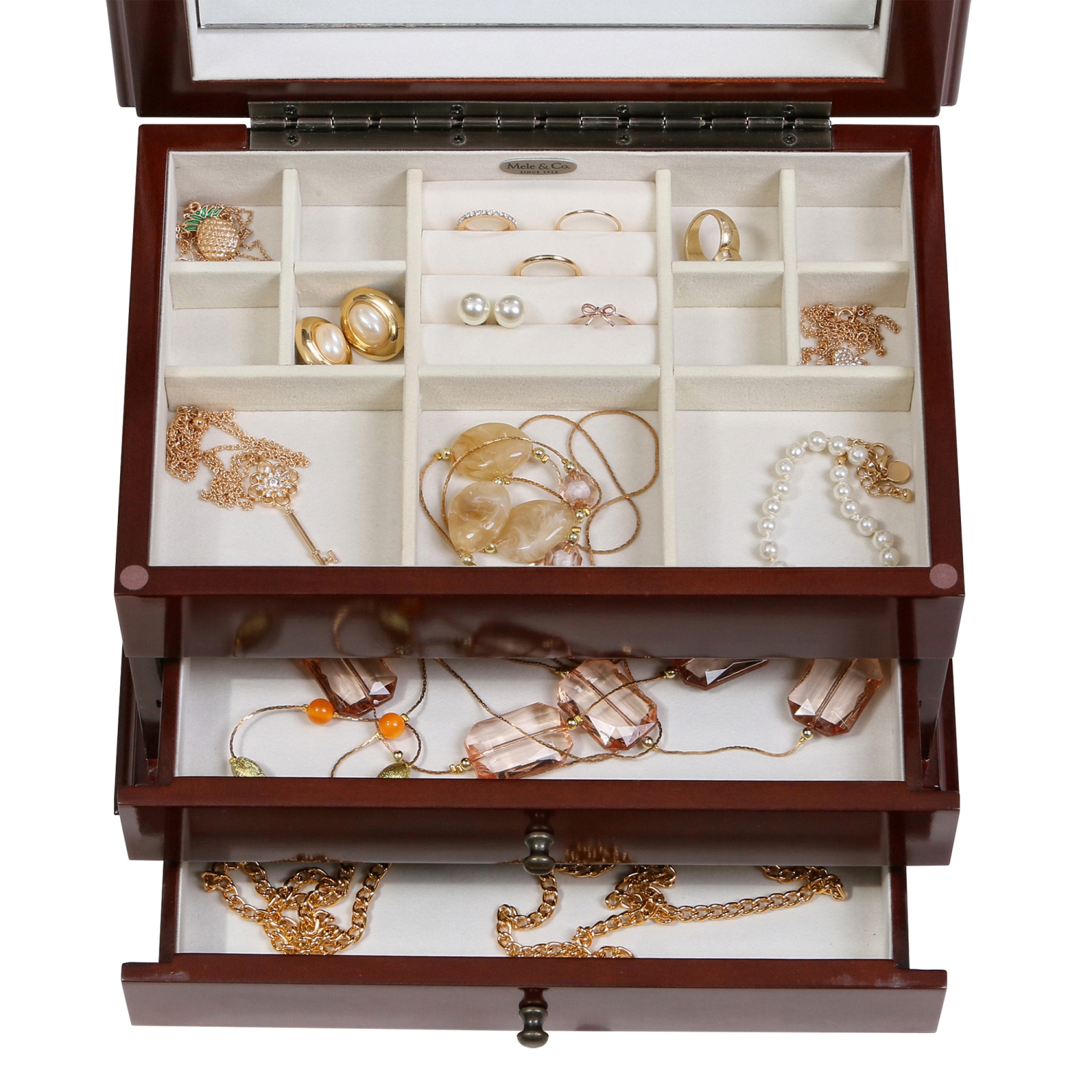 Coffret à bijoux en bois Brayden de Gunther Mele et Co