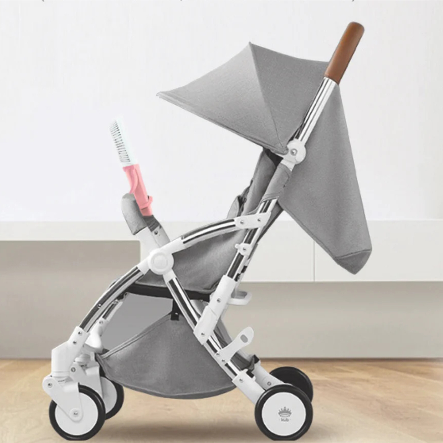 BuggyGear 3-Speed Buggy Turbo Fan - Grey/Chrome