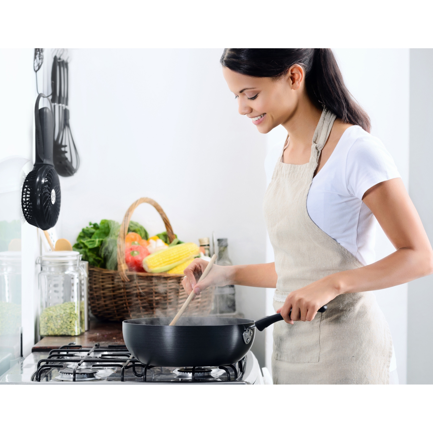 BuggyGear 3-Speed Buggy Turbo Fan - Grey/Chrome