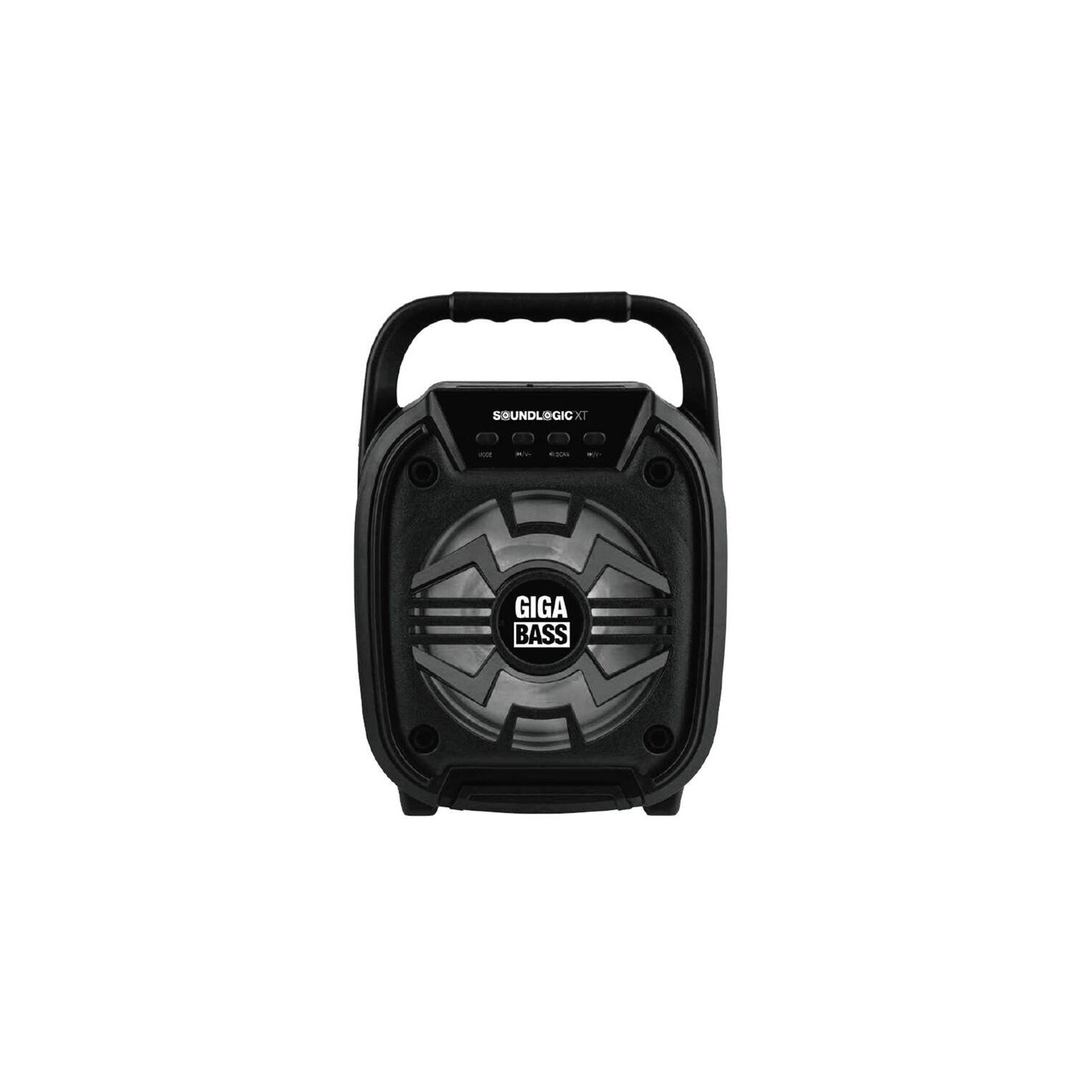 Soundlogic XT GIGABASS 10" Portable Bluetooth Speaker w/ LED Lights & Wired Mic