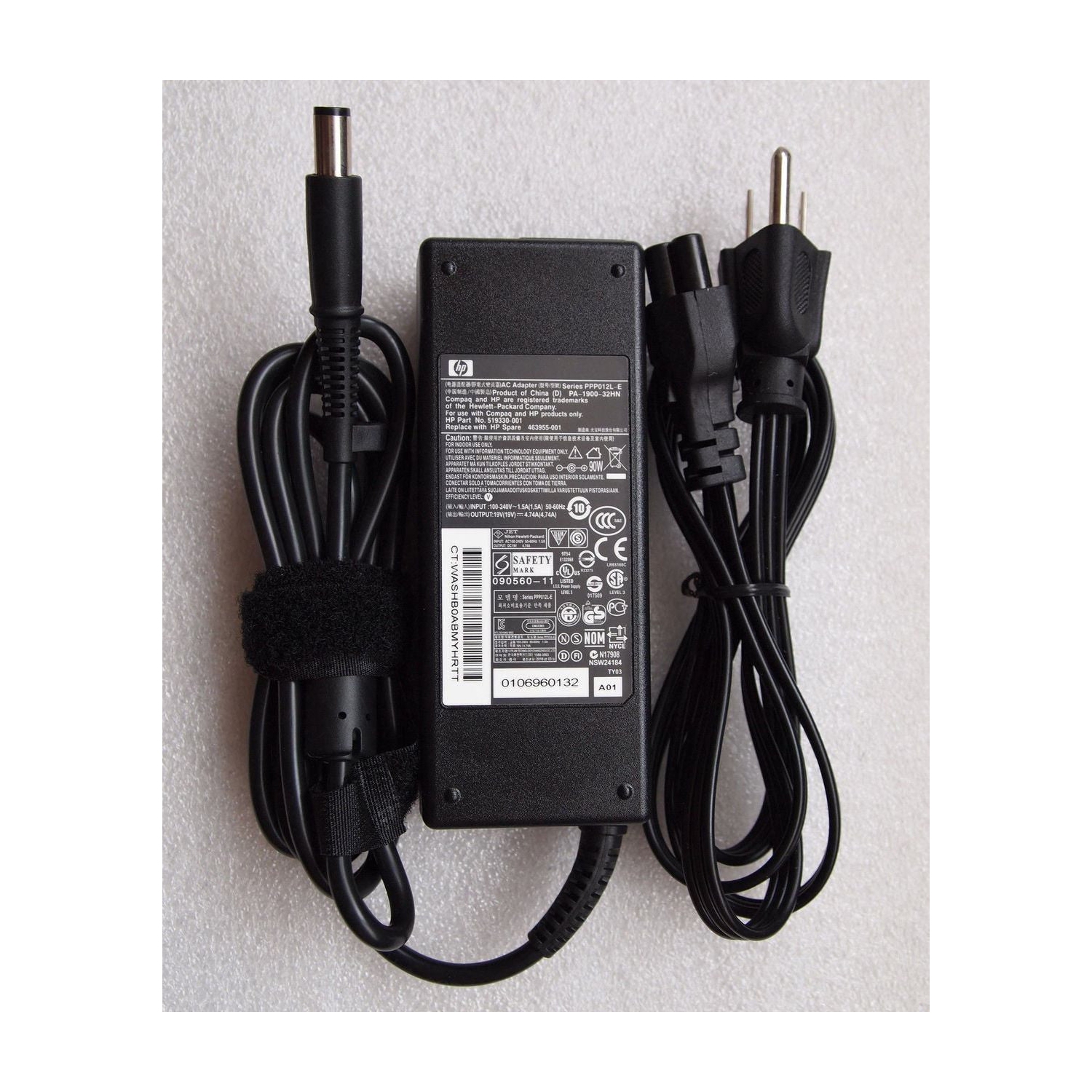 New Genuine HP Pavilion dv7-4069wm dv7-4070us dv7-4073ca AC Adapter Charger 90W