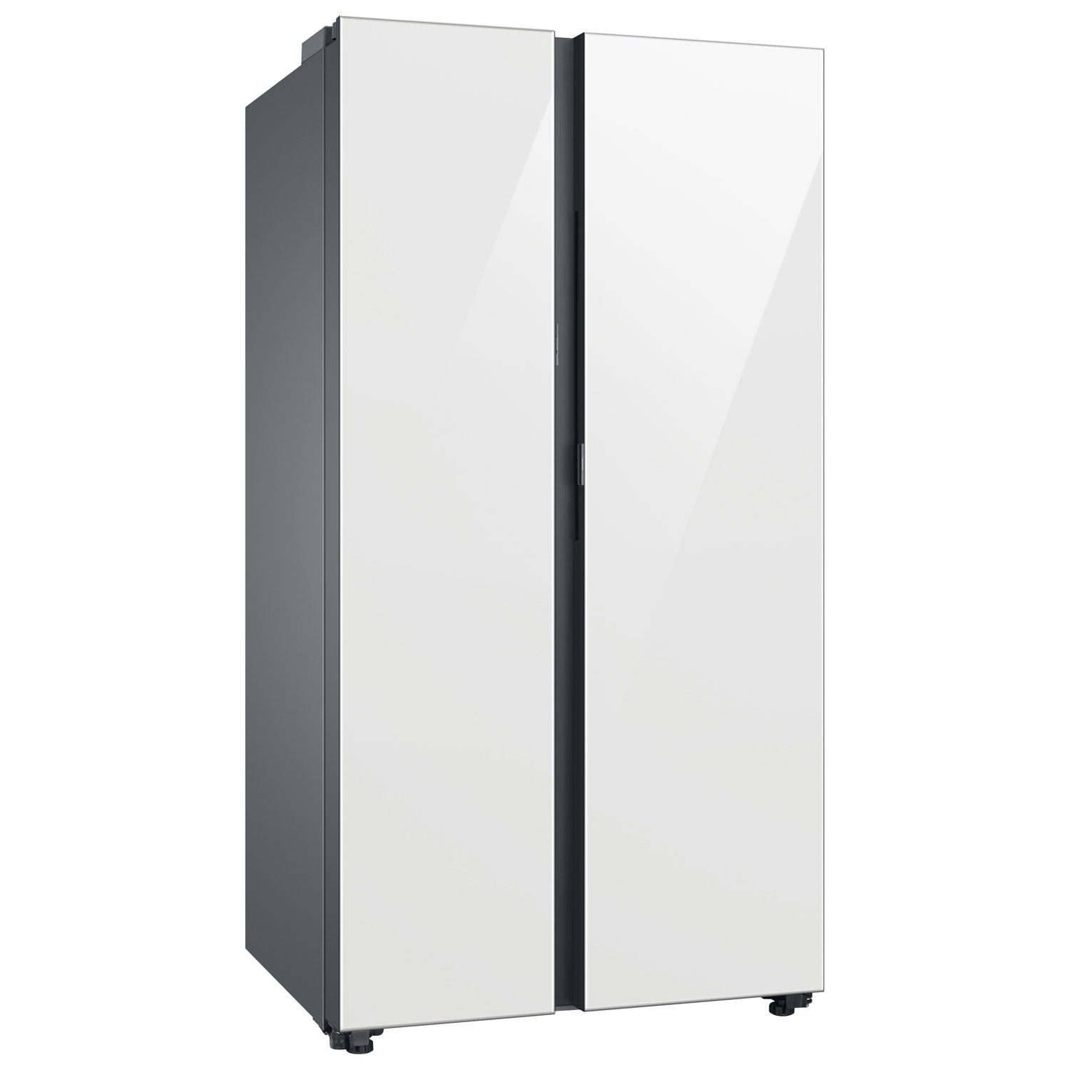 Samsung Bespoke 36" 22.6 Cu. Ft. Side-By-Side Refrigerator w/ Water Dispenser - White