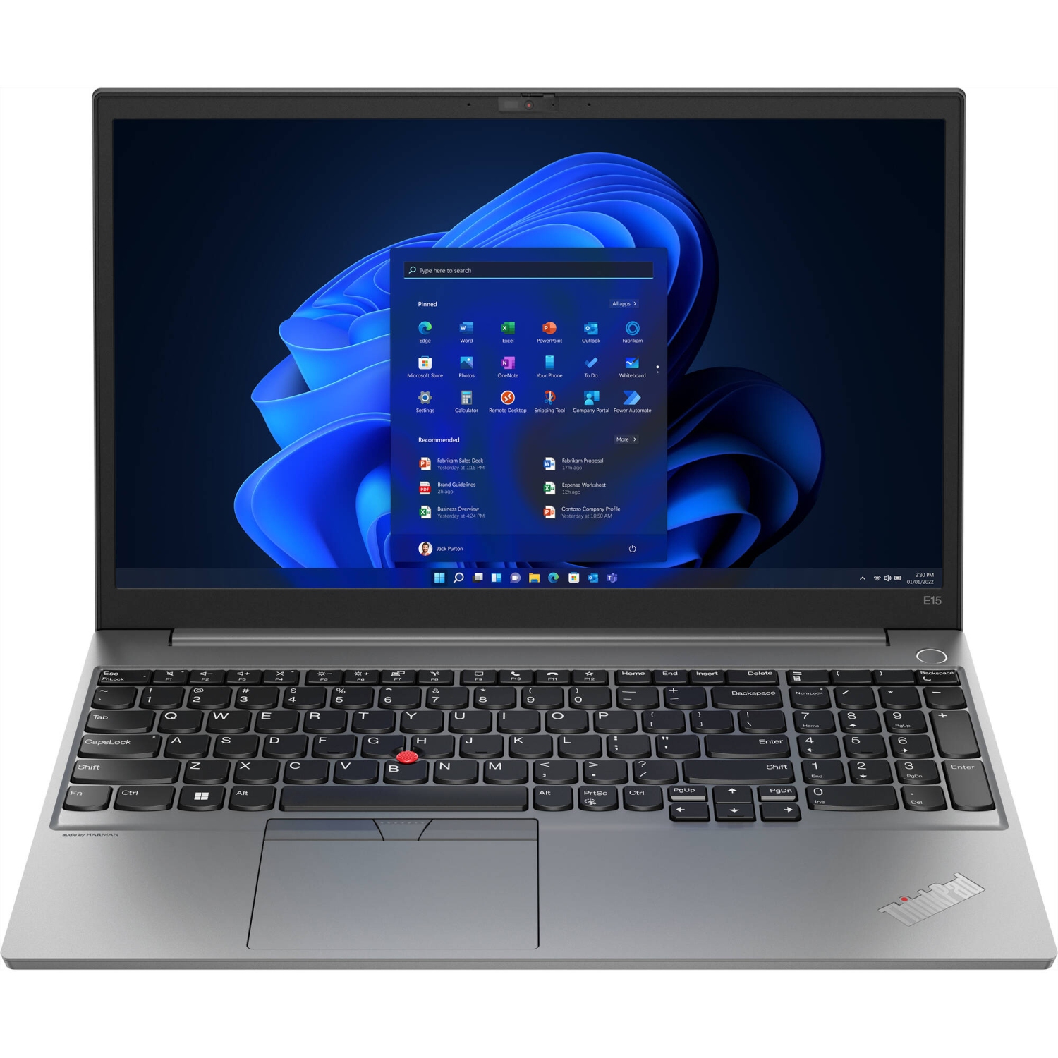 Custom Lenovo ThinkPad E15 Gen 4 Laptop (AMD Ryzen 7 5825U, 12GB RAM, 256GB PCIe SSD, AMD Radeon, 15.6" WiFi 6, BT 5.2, FHD Webcam, RJ-45, Win 10 Pro)