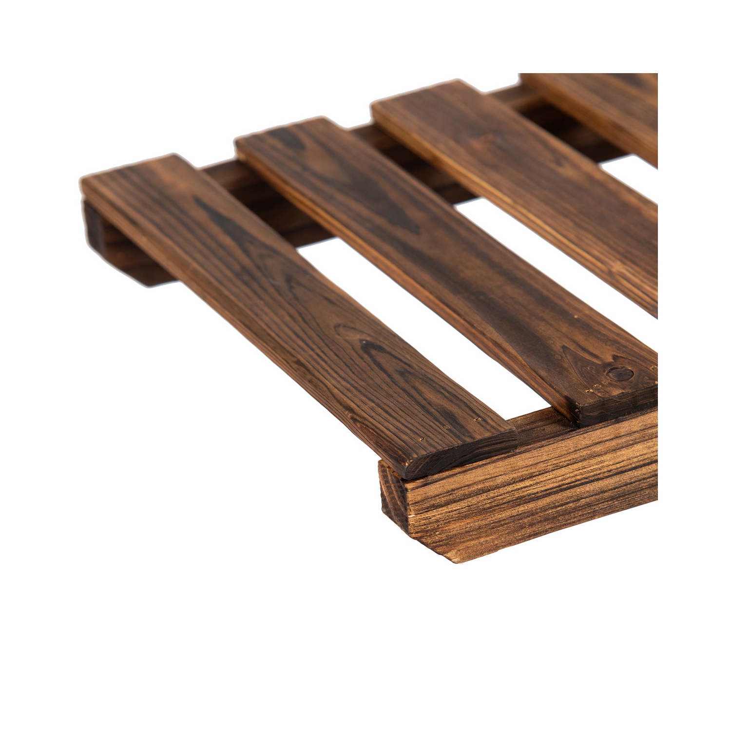 Topbuy 6 Tier Wooden Plant Flower Display Shelf Flower Pot Rack