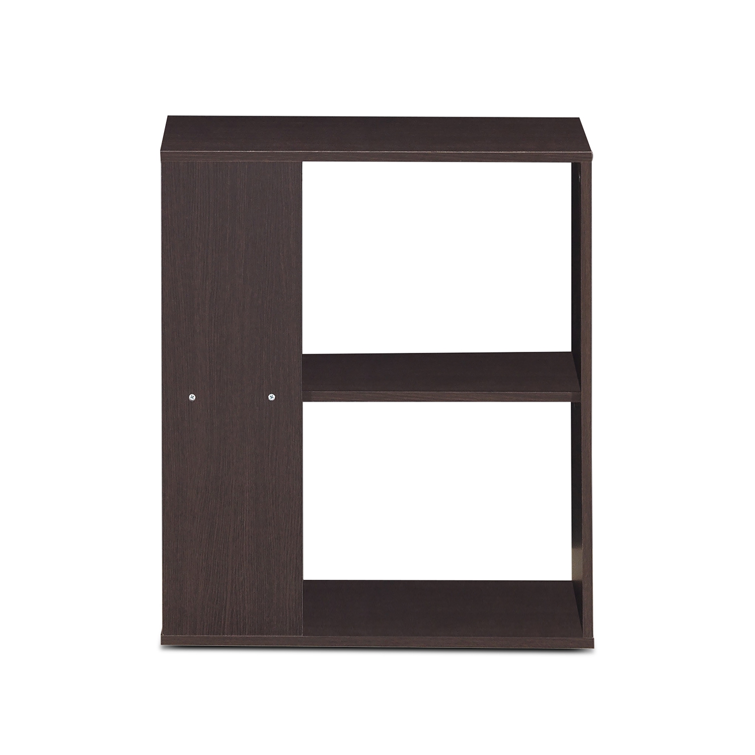 Topbuy 2-Tier Sofa Side End Table Modern Nightstand with Open Storage Shelves