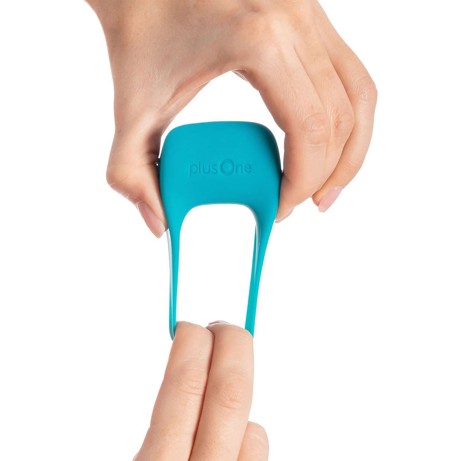 plusOne Vibrating Ring - Teal
