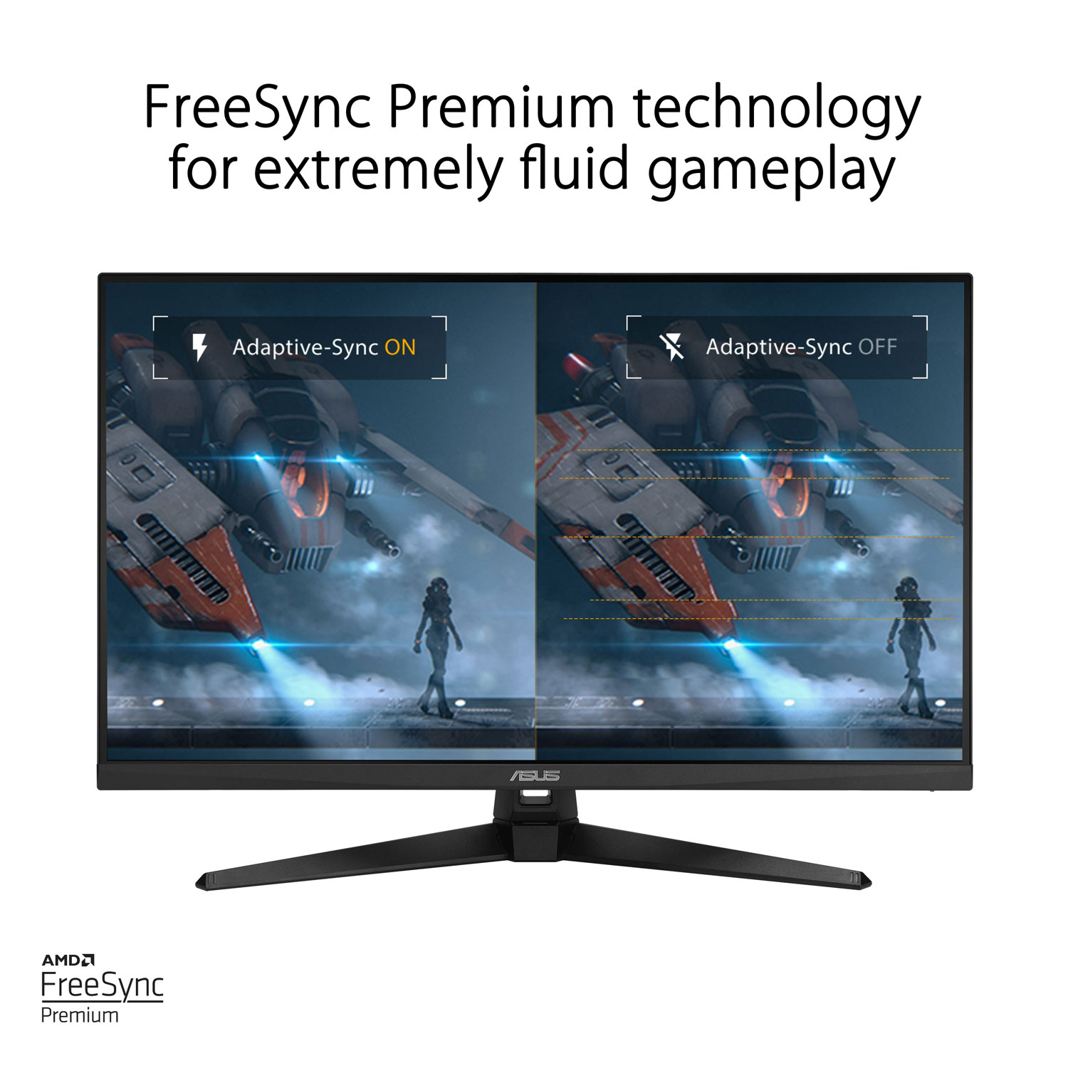 Moniteur de jeu DEL FreeSync VA WQHD 1440p 170 Hz 1 ms 31,5 po TUF d'ASUS