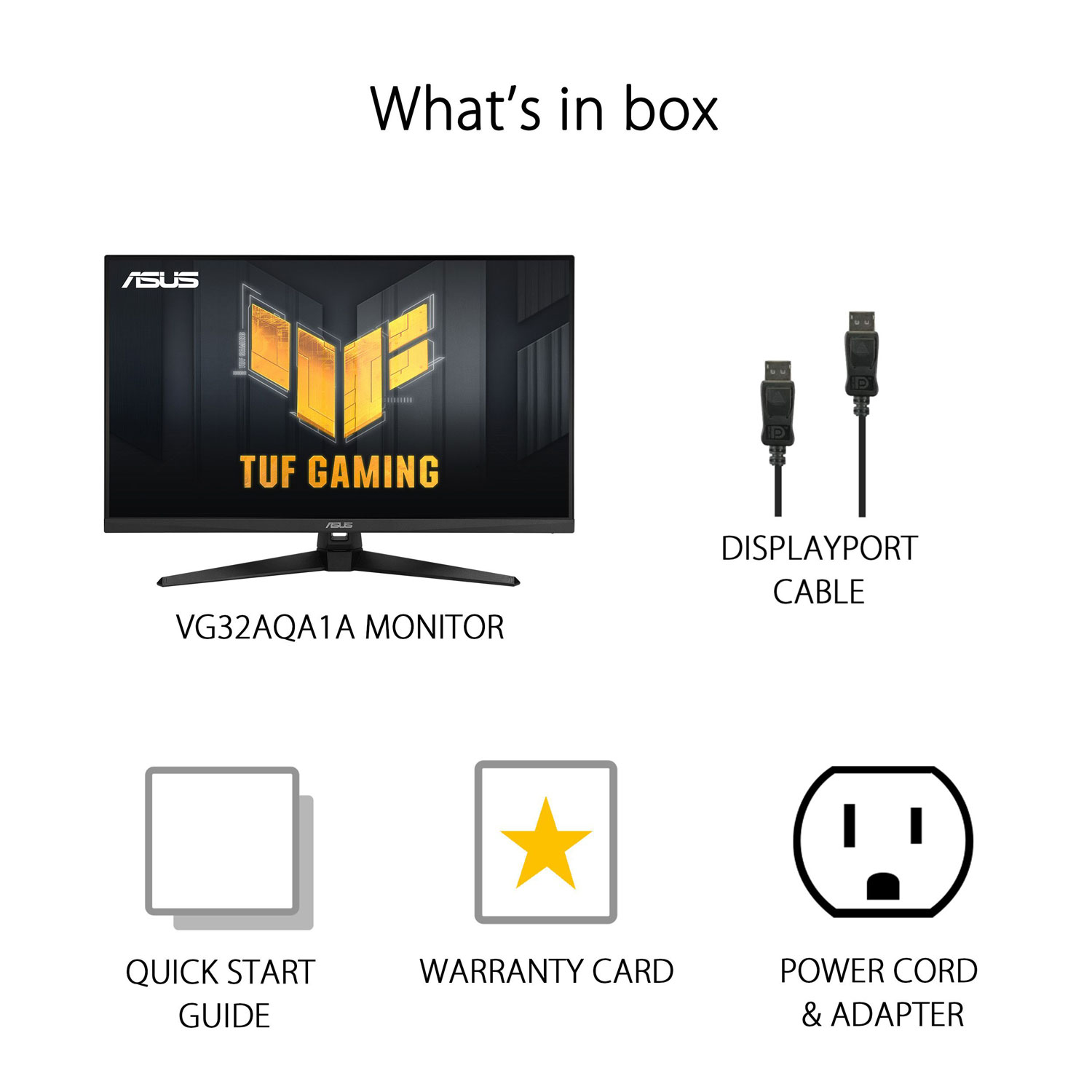 Moniteur de jeu DEL FreeSync VA WQHD 1440p 170 Hz 1 ms 31,5 po TUF d'ASUS